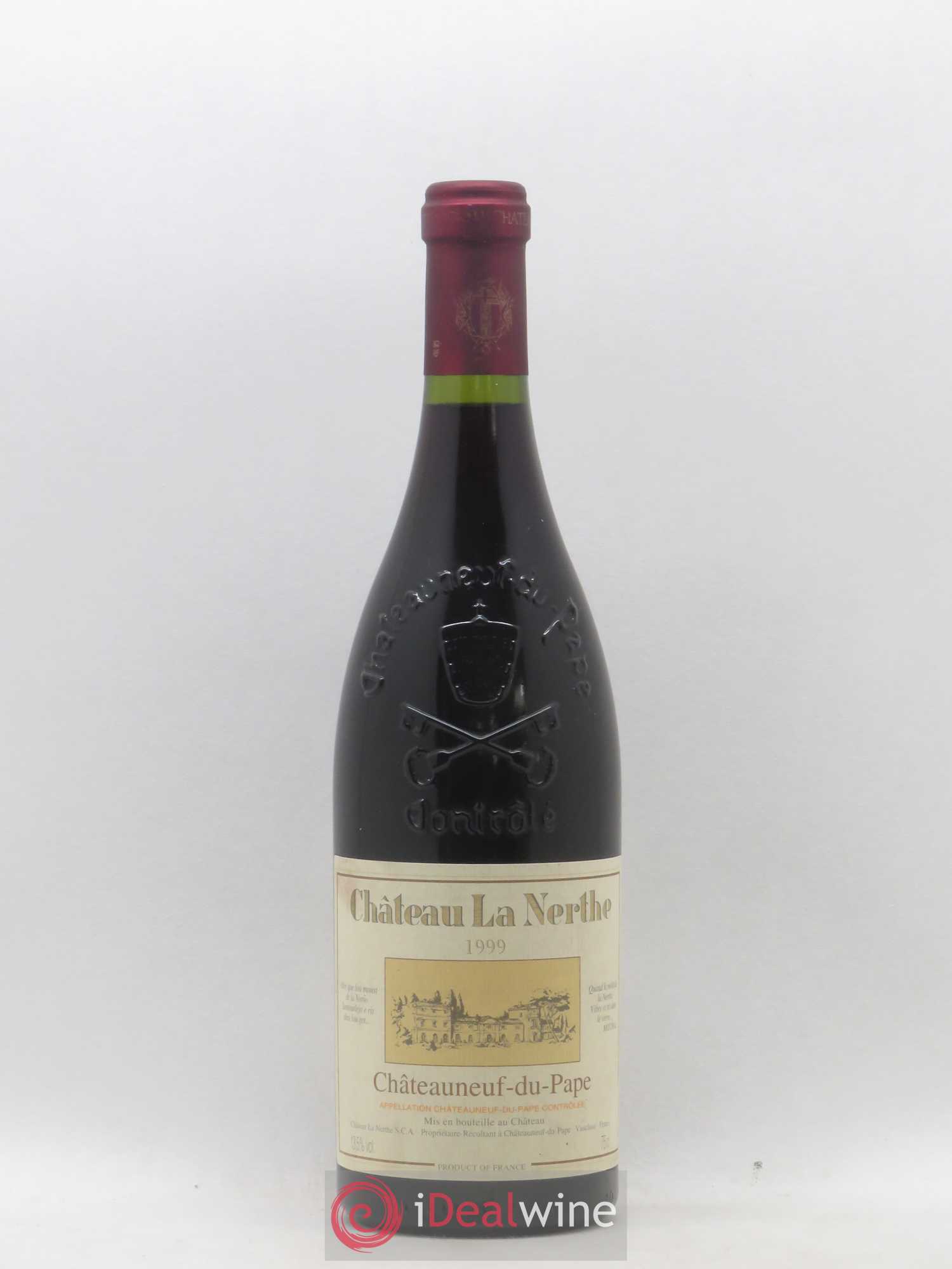 Châteauneuf-du-Pape Château la Nerthe Famille Richard 1999 - Lot de 1 bouteille - 0