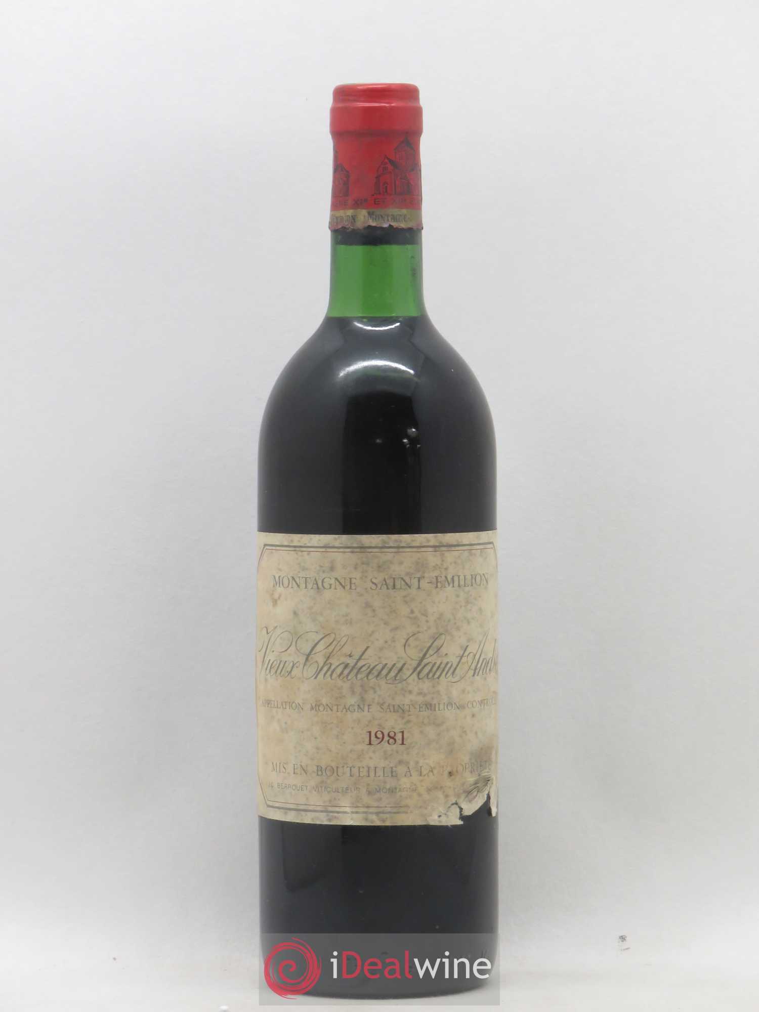 Vieux Château Saint-André 1981 - Lot de 1 bouteille - 0