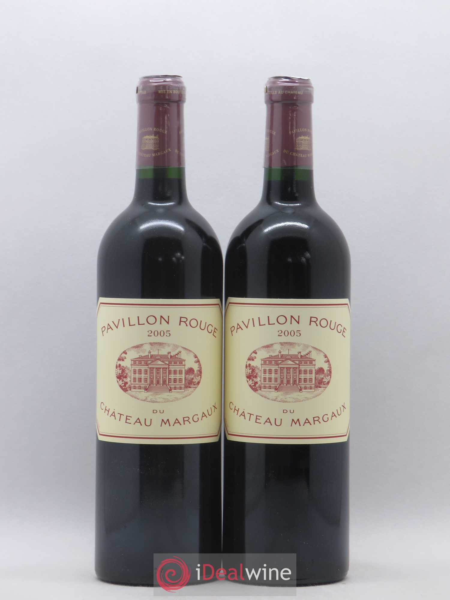 Pavillon Rouge du Château Margaux Second Vin 2005 - Lot de 2 bouteilles - 0