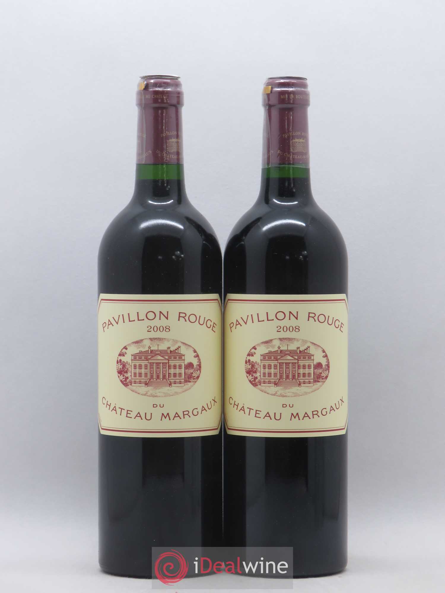 Pavillon Rouge du Château Margaux Second Vin 2008 - Lot de 2 bouteilles - 0