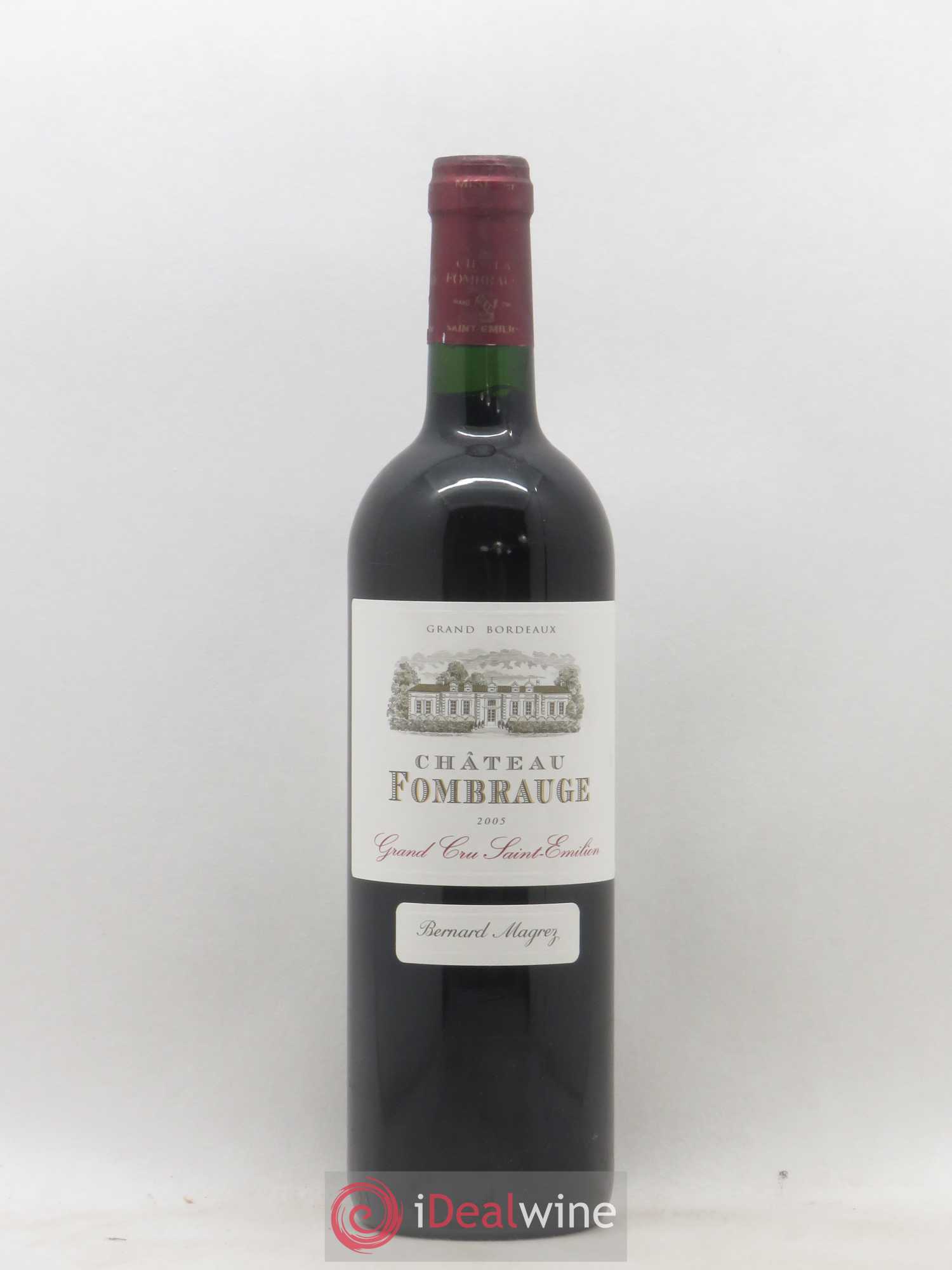 Château Fombrauge Grand Cru Classé 2005 - Lot de 1 bouteille - 0