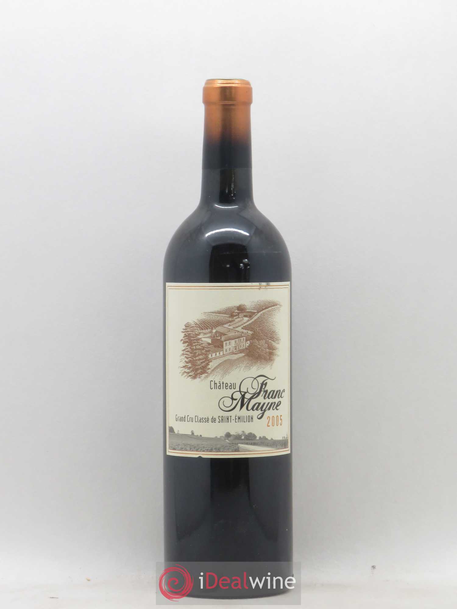 Château Franc Mayne Grand Cru Classé 2005 - Lot de 1 bouteille - 0