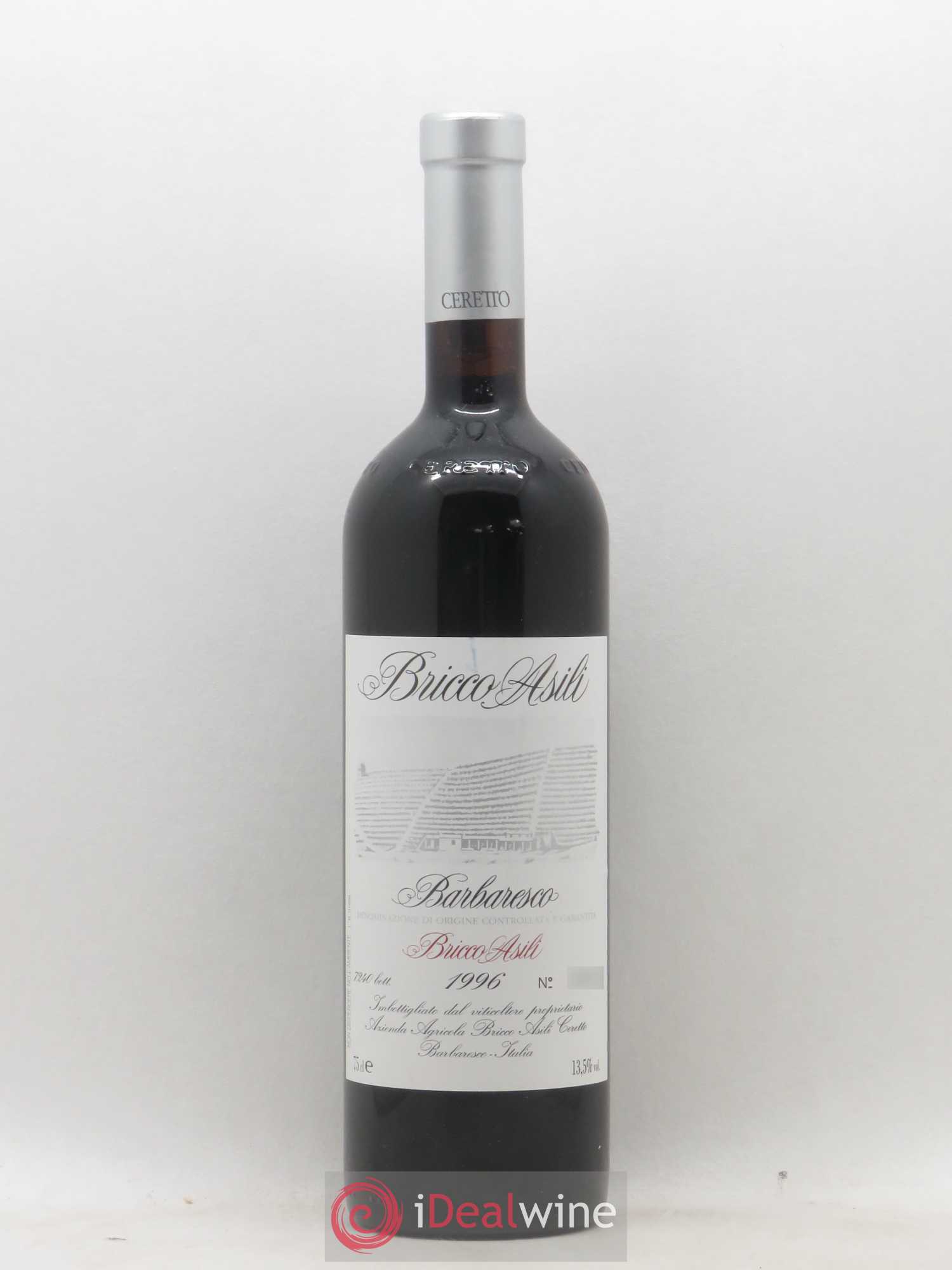 Barbaresco DOCG Brico Asili Ceretto 1996 - Posten von 1 Flasche - 0