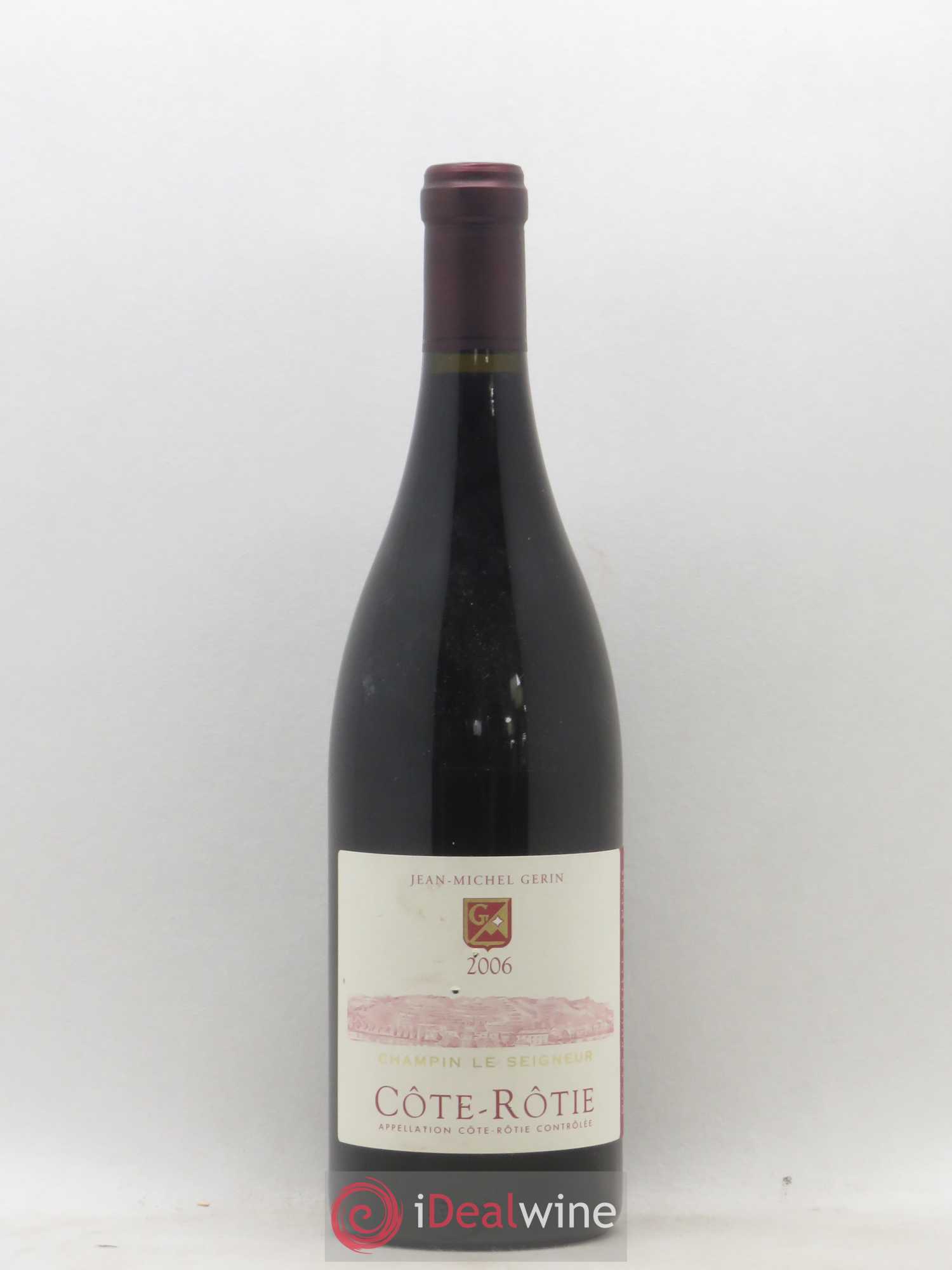 Côte-Rôtie Champin Le Seigneur Jean-Michel Gerin 2006 - Lot de 1 bouteille - 0