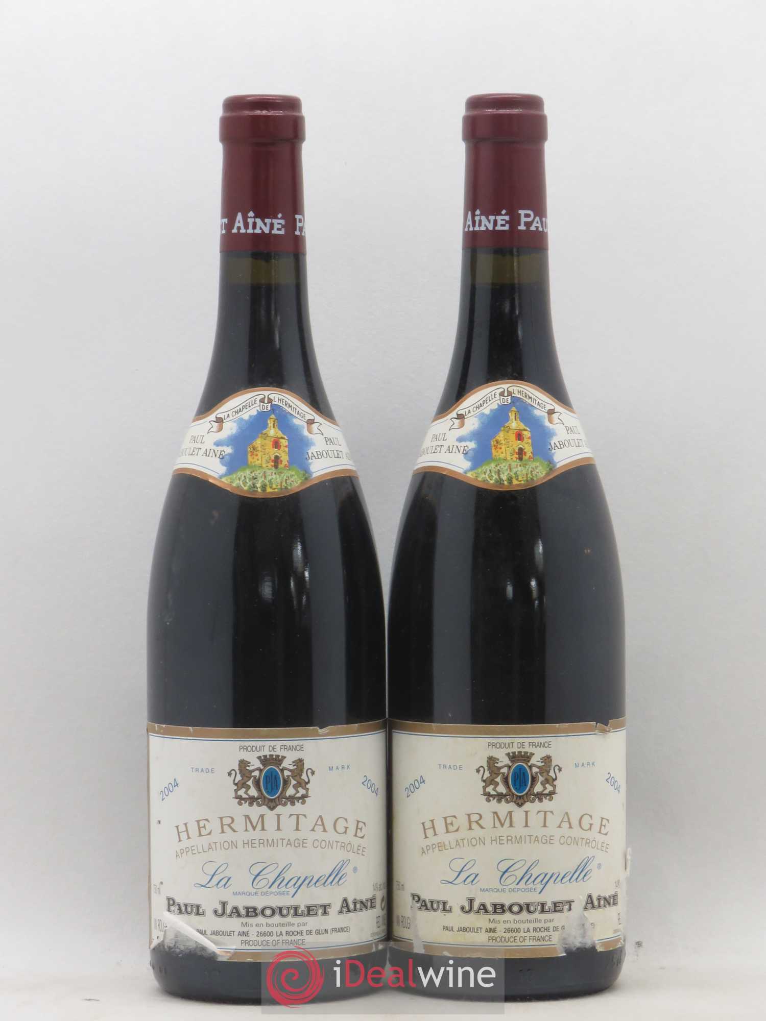 Hermitage La Chapelle Paul Jaboulet Ainé 2004 - Lot de 2 bouteilles - 0