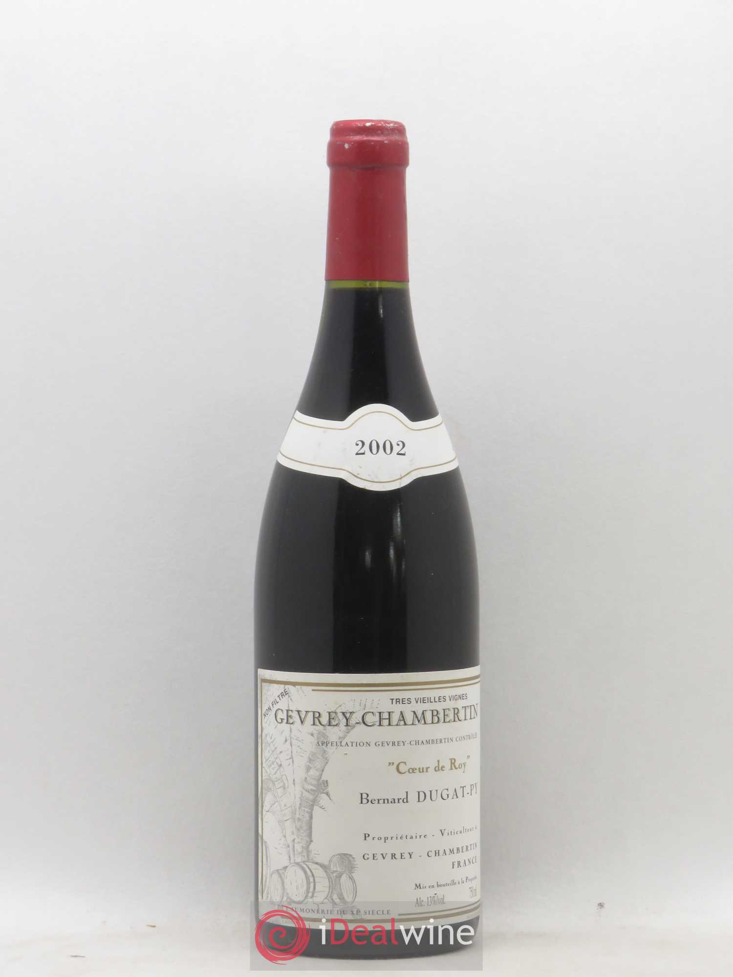 Gevrey-Chambertin Coeur de Roy Très Vieilles Vignes Dugat-Py 2002 - Lot de 1 bouteille - 0