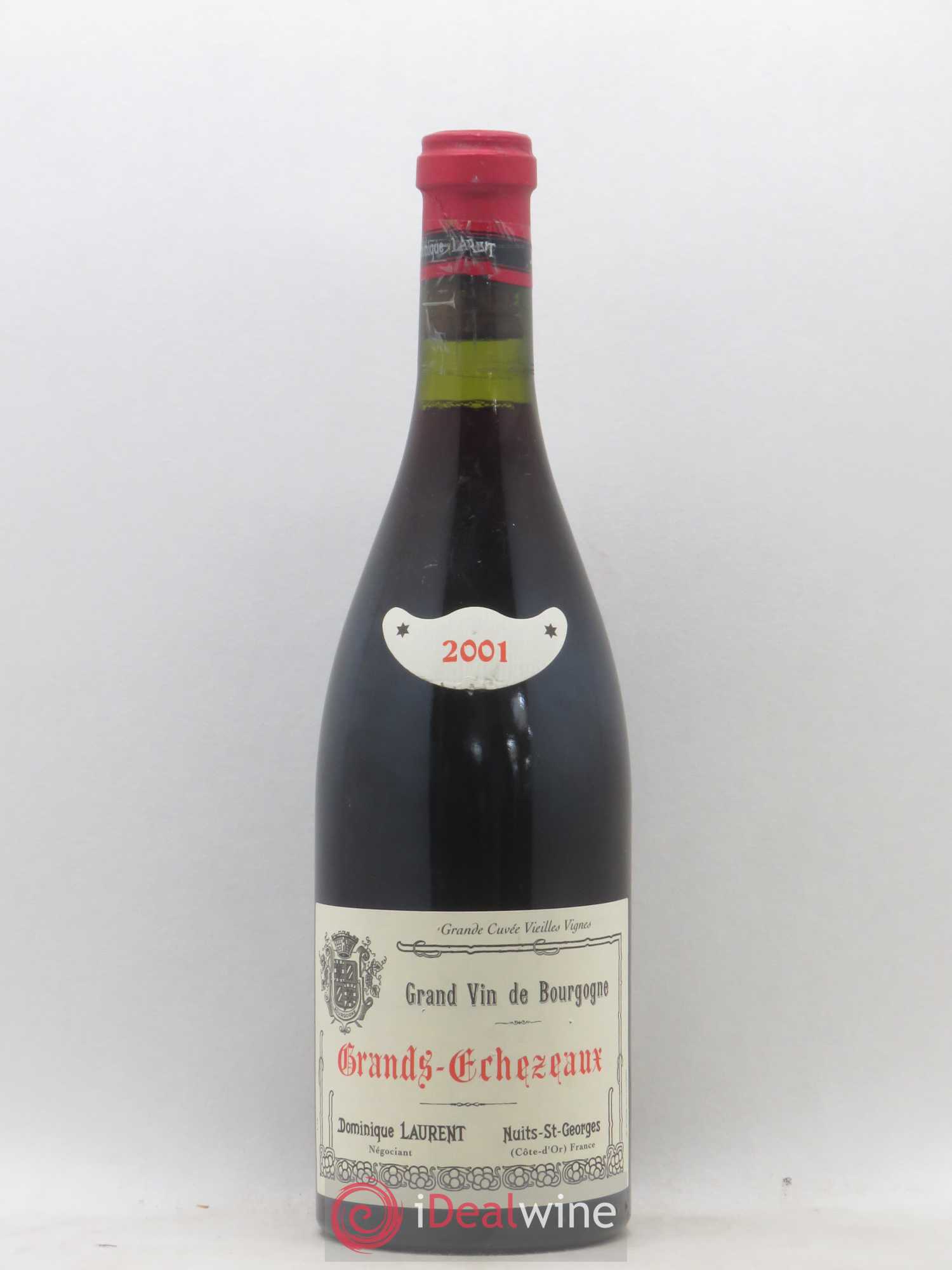 Grands-Echezeaux Grand Cru Dominique Laurent Grande Cuvée Vieilles Vignes 2001 - Posten von 1 Flasche - 0