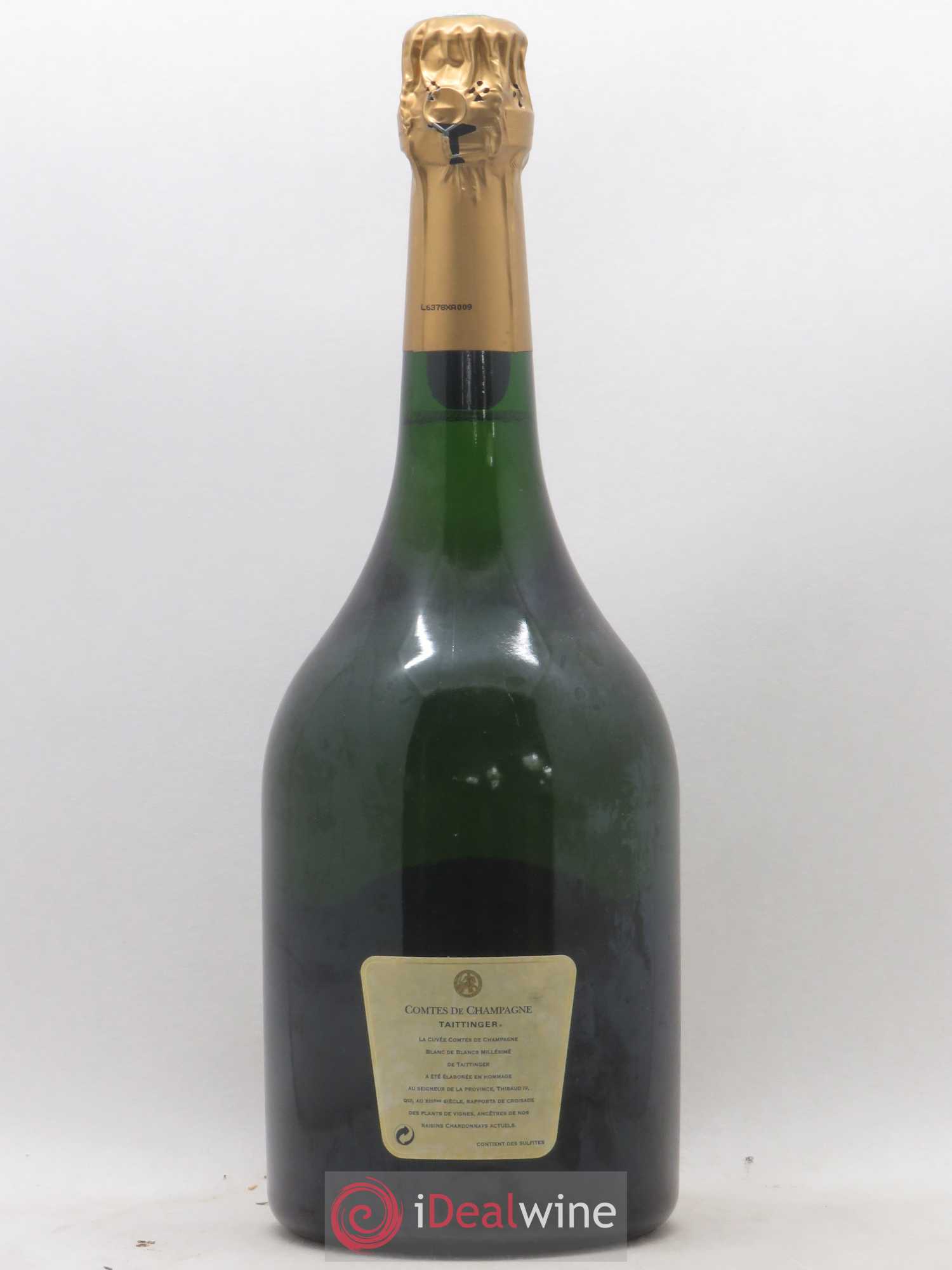 Comtes de Champagne Taittinger Brut Blanc de Blanc 1998 - Lotto di 1 magnum - 1