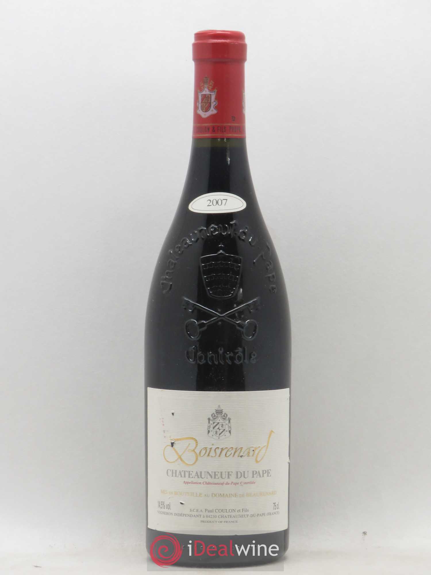 Châteauneuf-du-Pape Cuvée Boisrenard Beaurenard (Domaine de) 2007 - Lot de 1 bouteille - 0