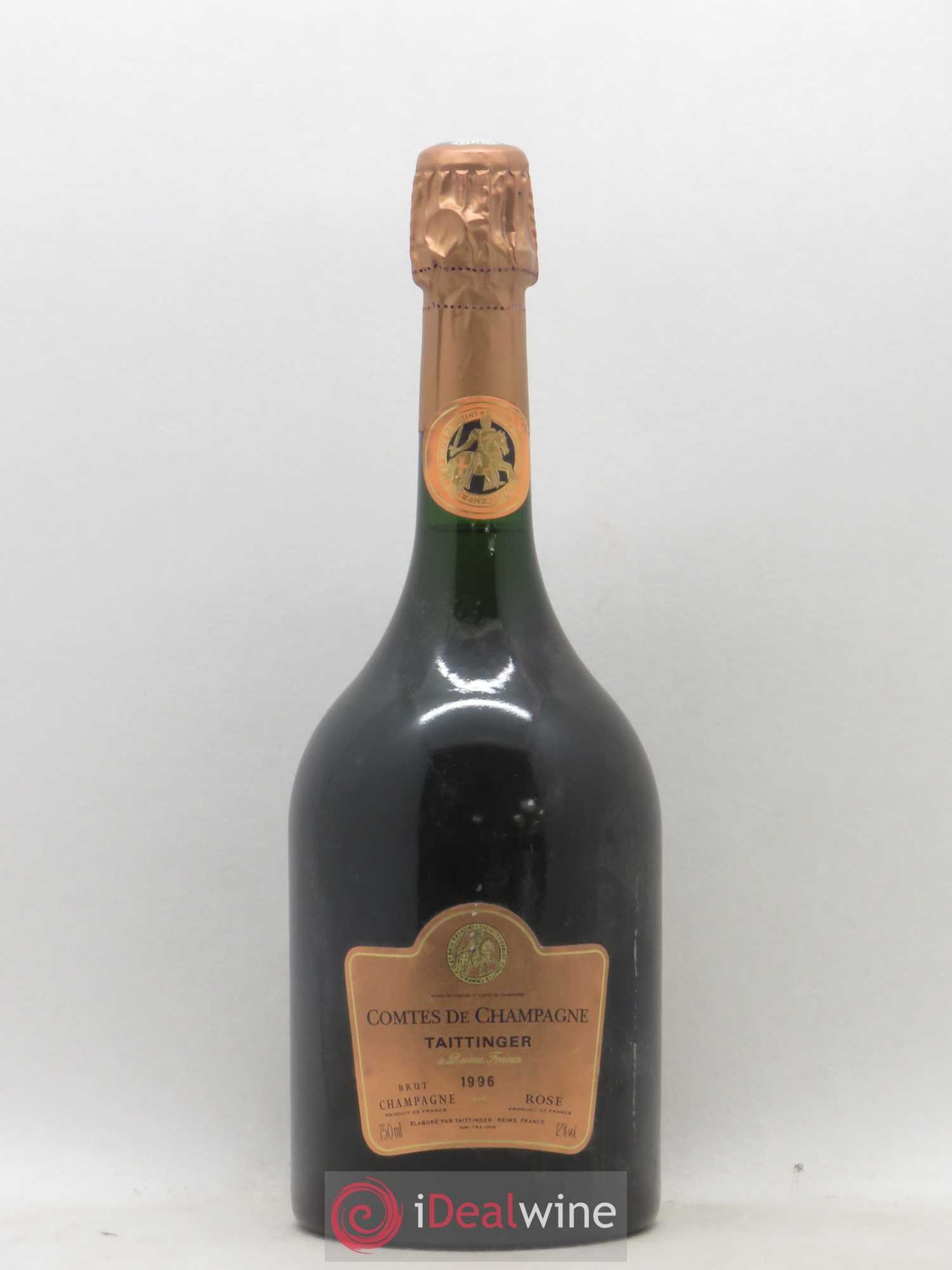 Comtes de Champagne Rosé Grand Cru Brut Taittinger Brut 1996 - Lot de 1 bouteille - 0