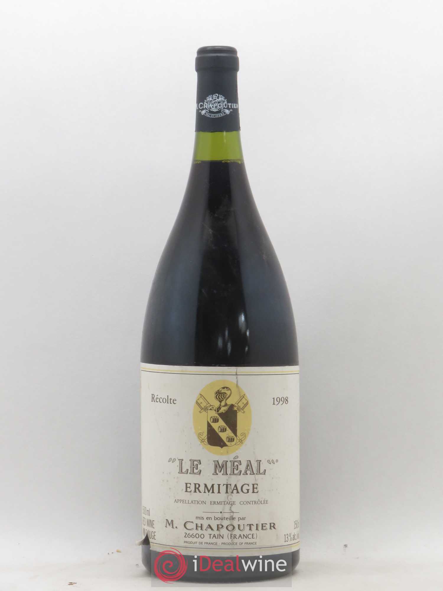 Hermitage Ermitage Le Méal Chapoutier 1998 - Lot de 1 magnum - 0