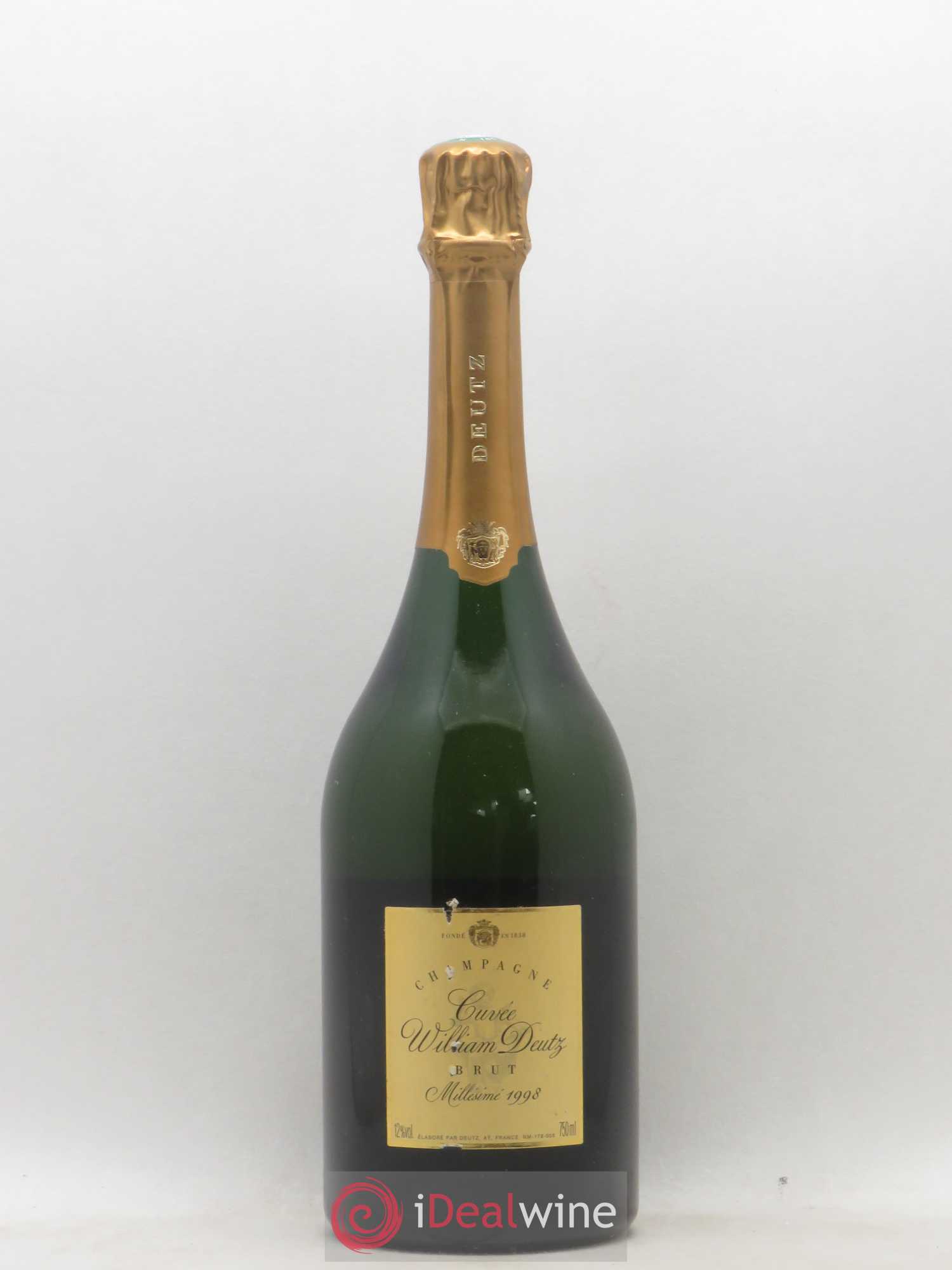 Cuvée William Deutz Deutz Brut 1998 - Lot de 1 bouteille - 0