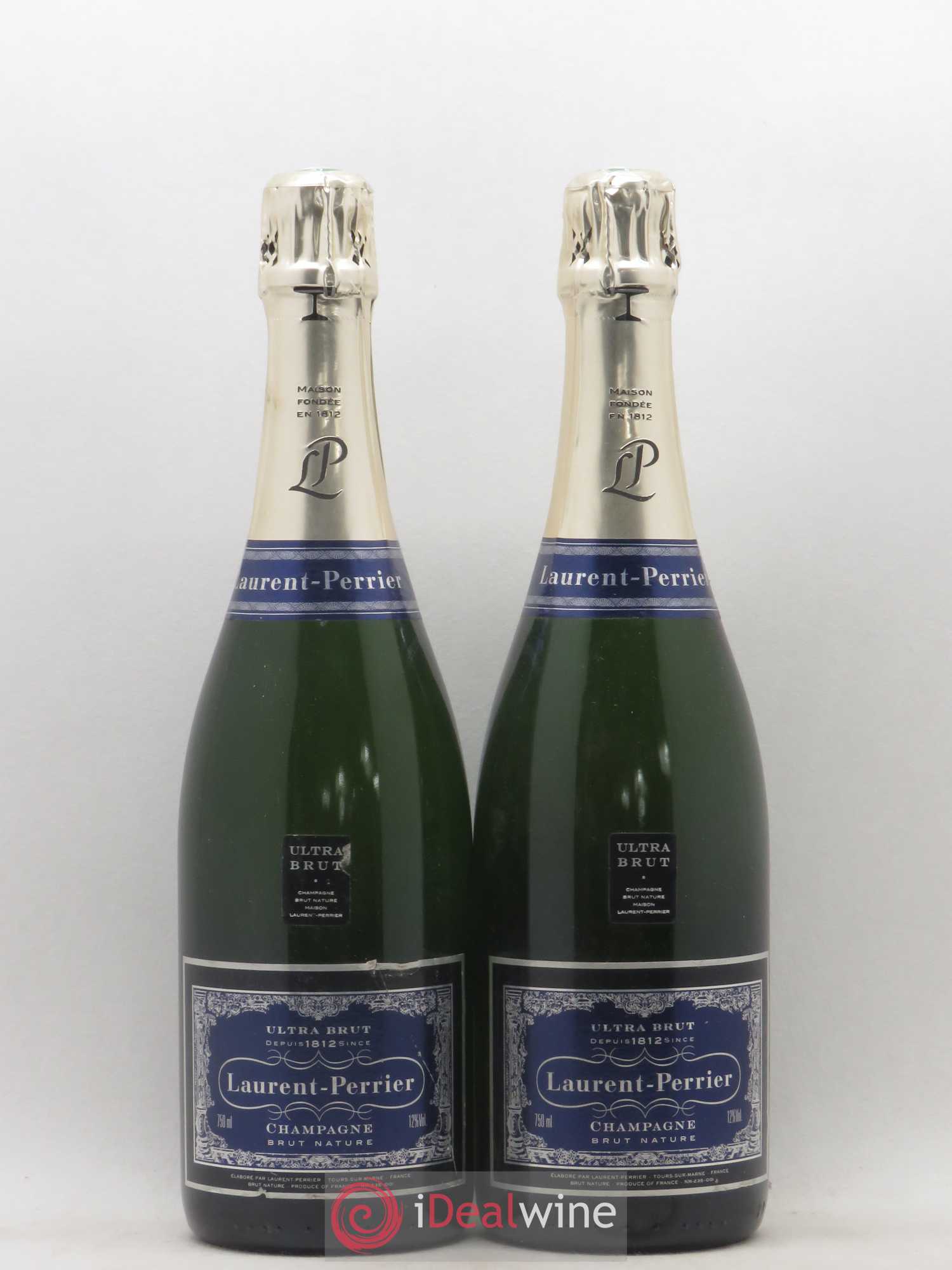 Ultra Brut Laurent Perrier Brut Nature - Lot de 2 bouteilles - 0