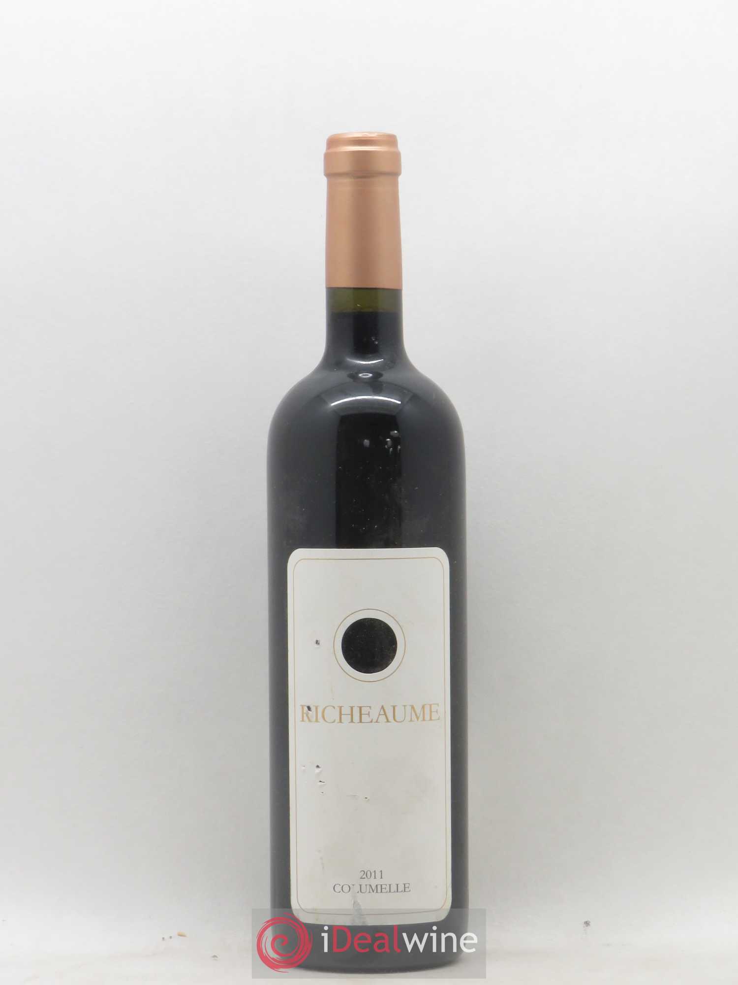 Vin de France Cuvée Columelle Domaine Richeaume 2011 - Lot de 1 bouteille - 0