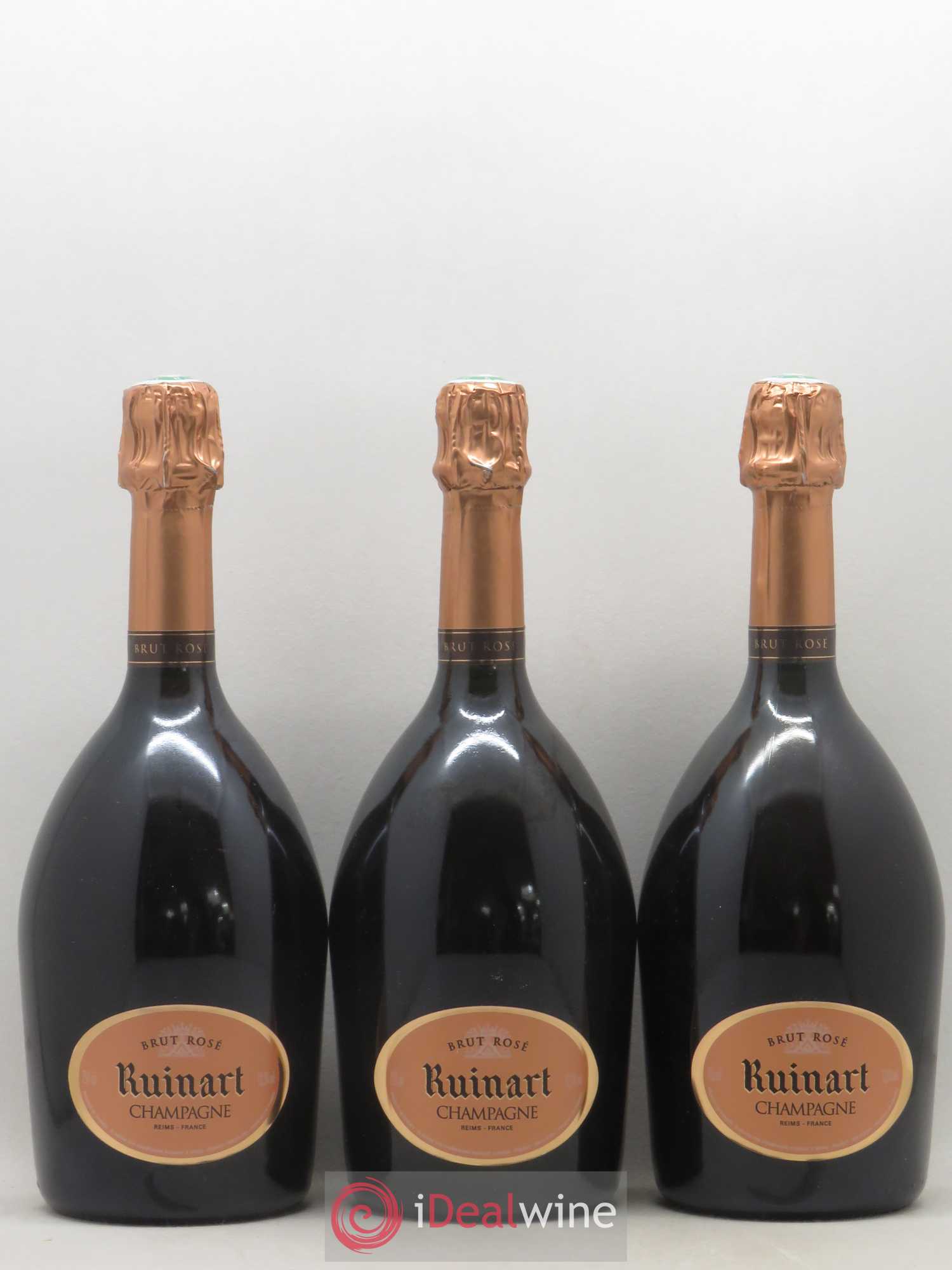 Brut Rosé Ruinart - Lot de 3 bouteilles - 0