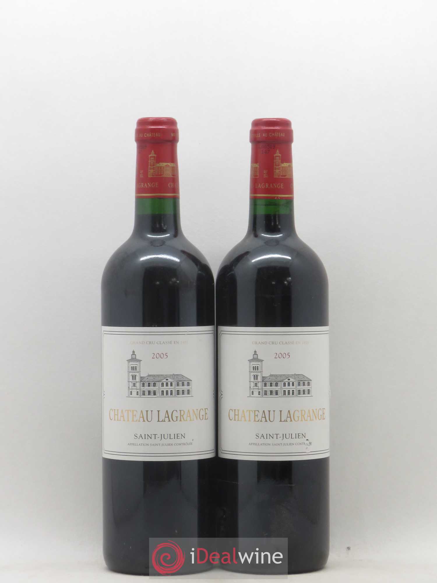 Château Lagrange 3ème Grand Cru Classé 2005 - Lot de 2 bouteilles - 0