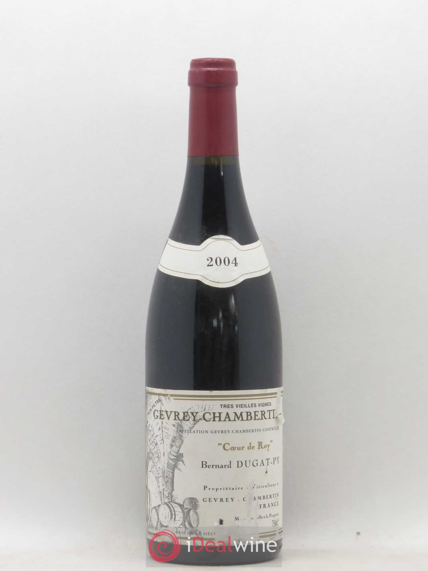 Gevrey-Chambertin Coeur de Roy Très Vieilles Vignes Dugat-Py 2004 - Lot de 1 bouteille - 0