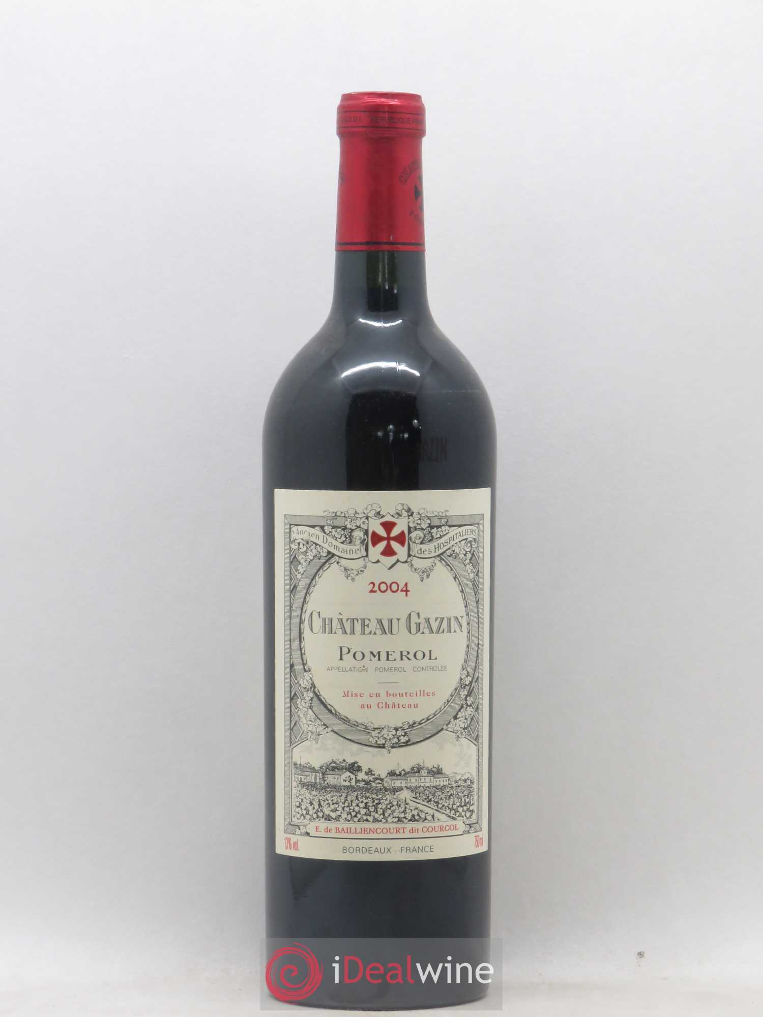 Château Gazin 2004 - Lot de 1 bouteille - 0