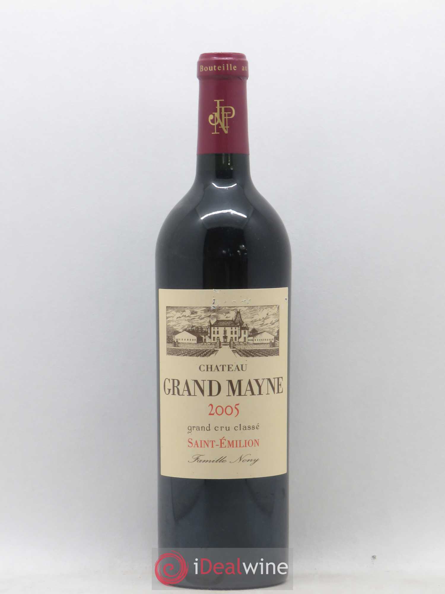 Château Grand Mayne Grand Cru Classé 2005 - Lot de 1 bouteille - 0