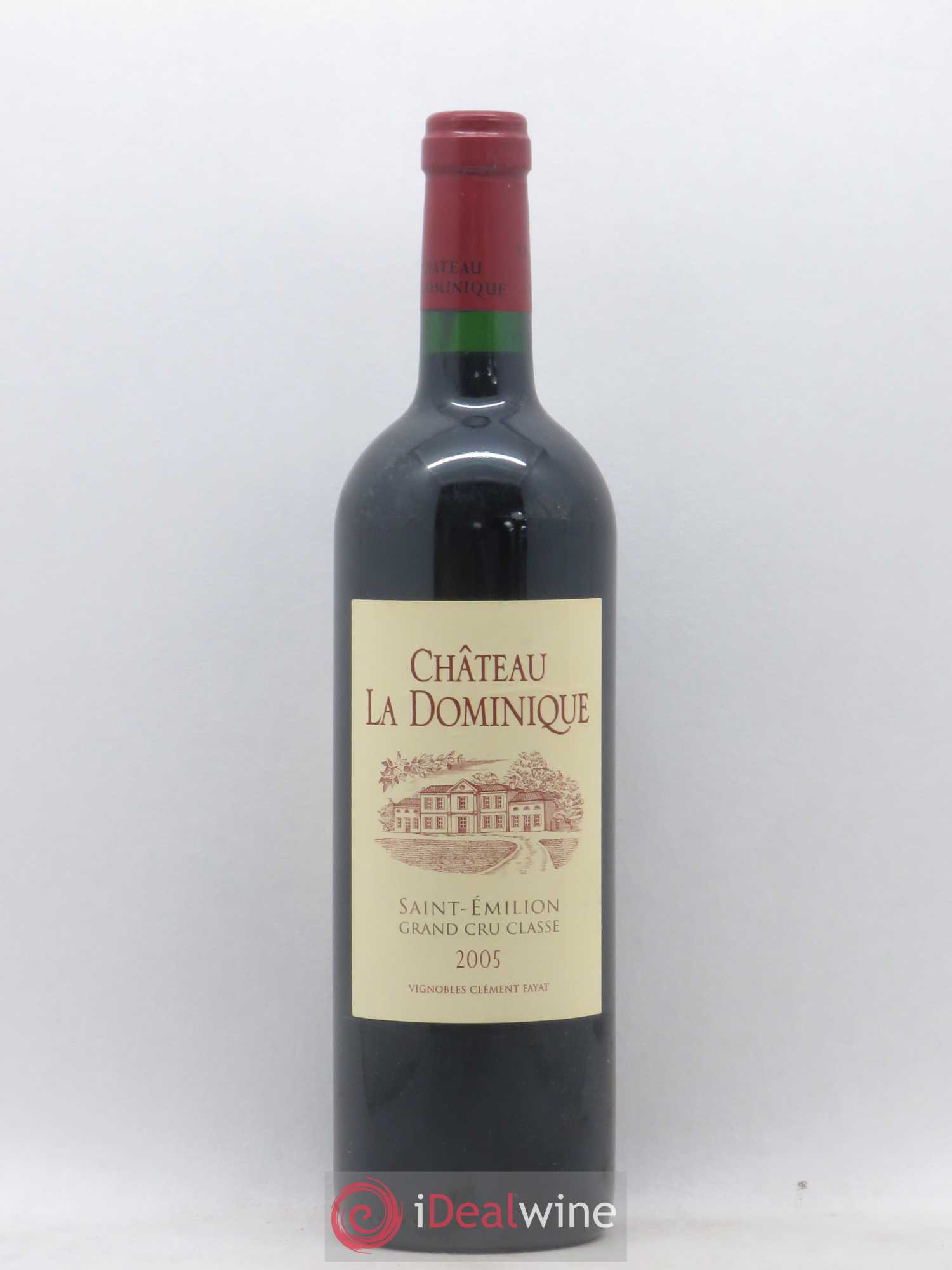 Château la Dominique Grand Cru Classé 2005 - Lot de 1 bouteille - 0