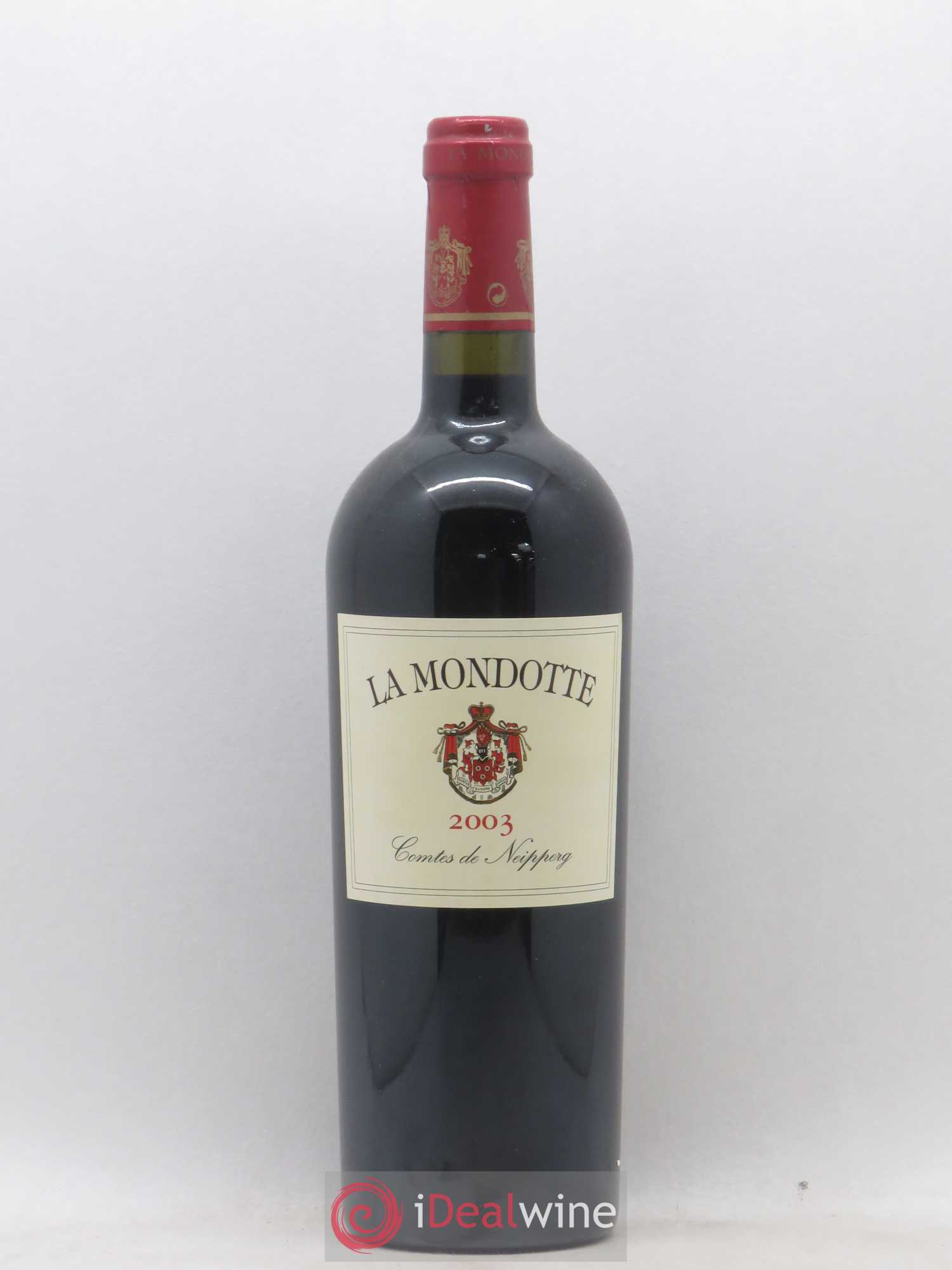 La Mondotte 1er Grand Cru Classé B depuis 2012 2003 - Lot de 1 bouteille - 0