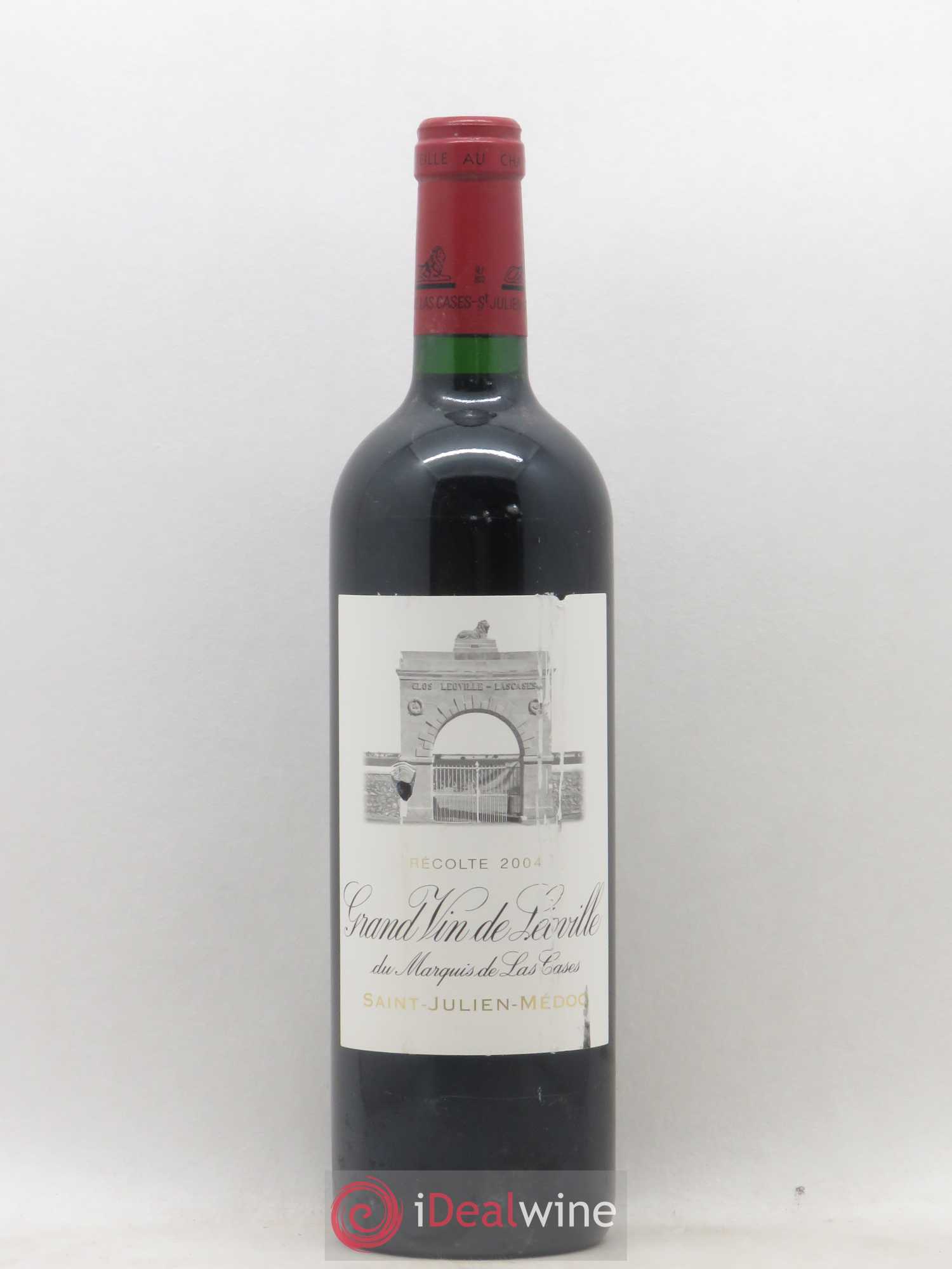 Château Léoville Las Cases 2ème Grand Cru Classé 2004 - Lot de 1 bouteille - 0