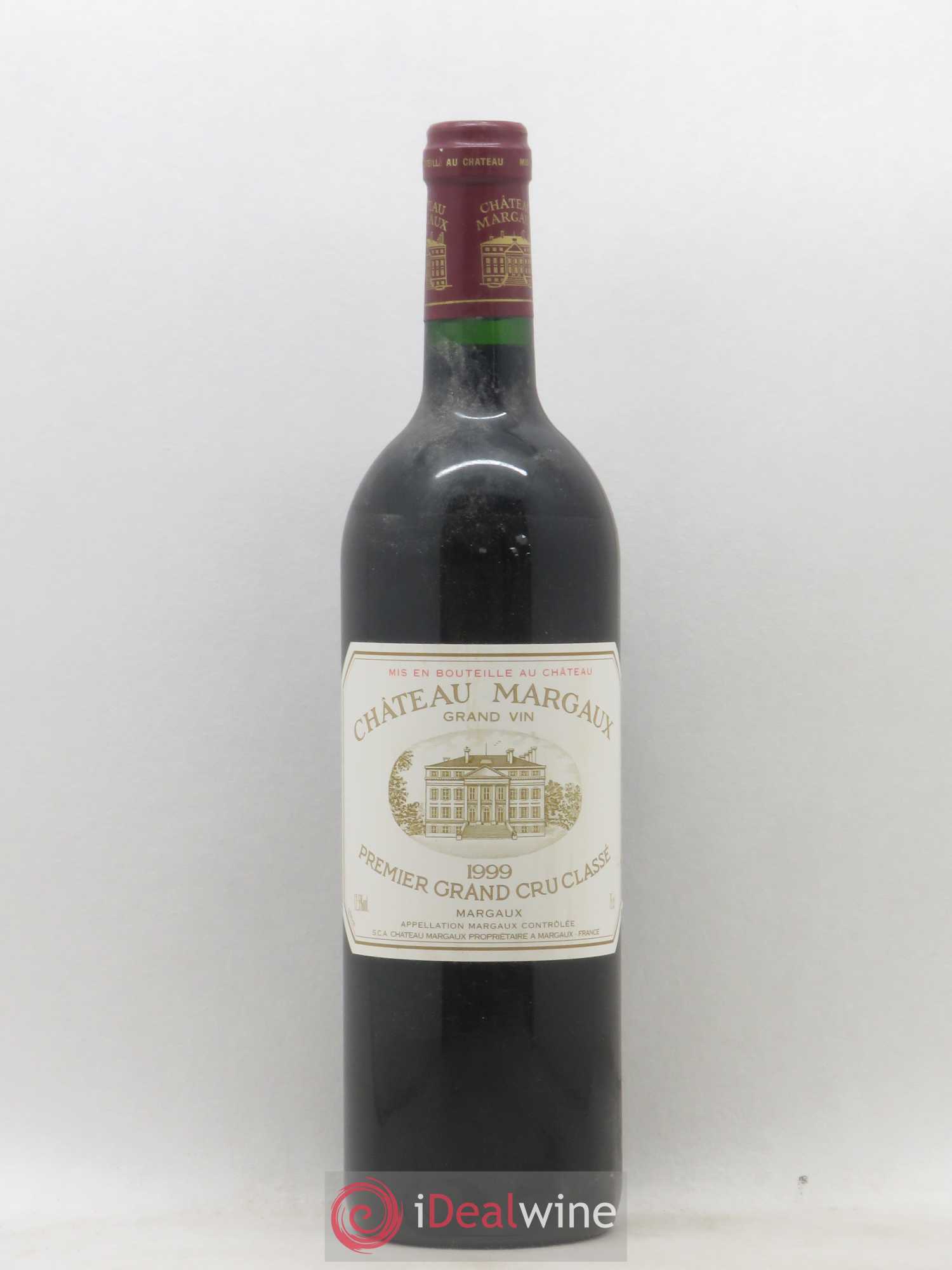 Château Margaux 1er Grand Cru Classé 1999 - Lot de 1 bouteille - 0