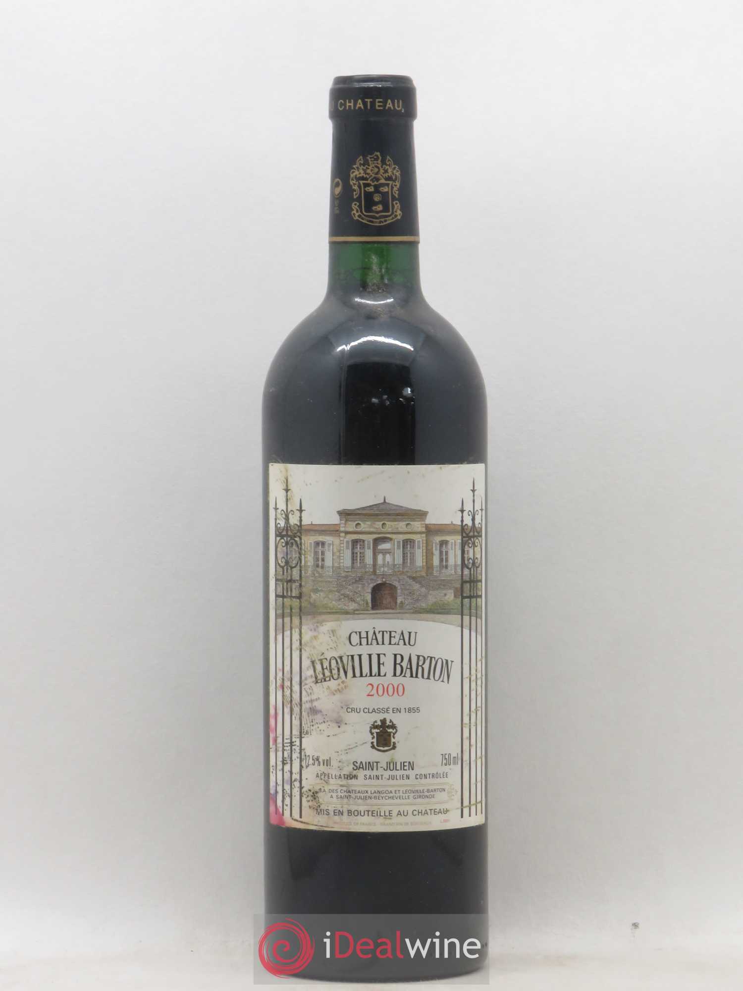 Château Léoville Barton 2ème Grand Cru Classé 2000 - Lot de 1 bouteille - 0