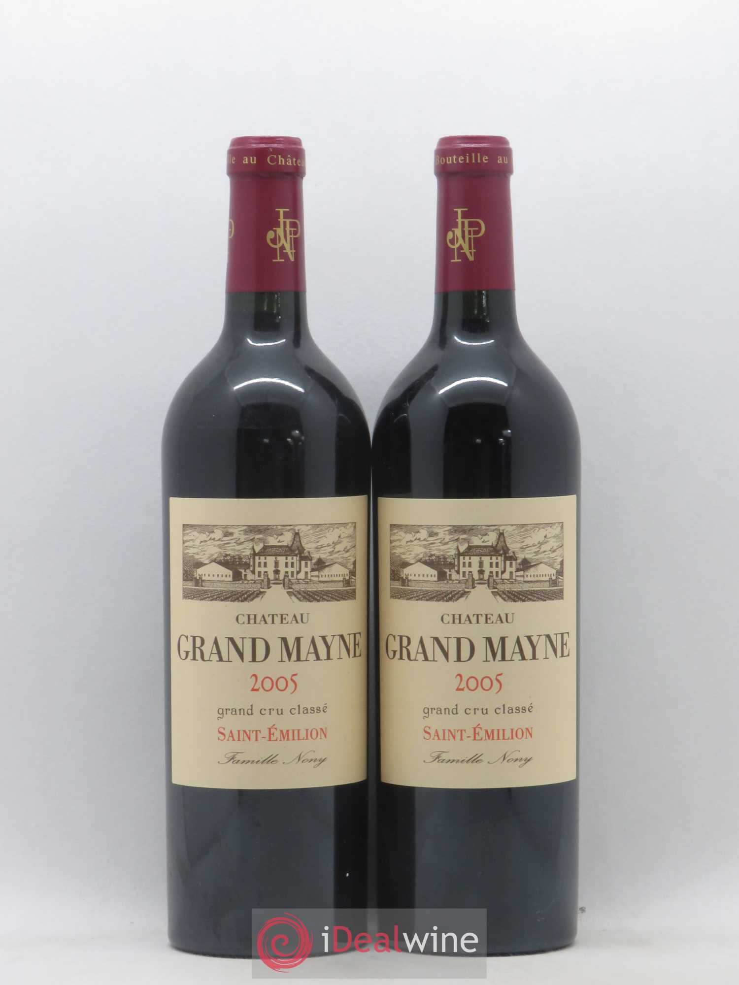 Château Grand Mayne Grand Cru Classé 2005 - Lot de 2 bouteilles - 0