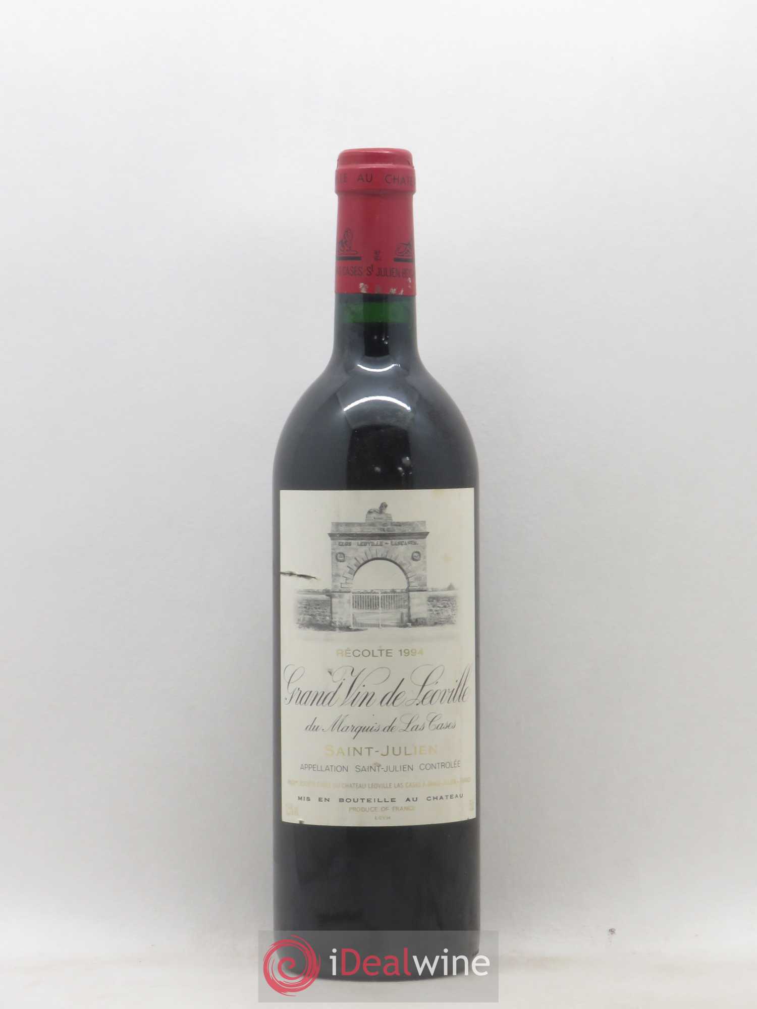 Château Léoville Las Cases 2ème Grand Cru Classé 1994 - Lot de 1 bouteille - 0