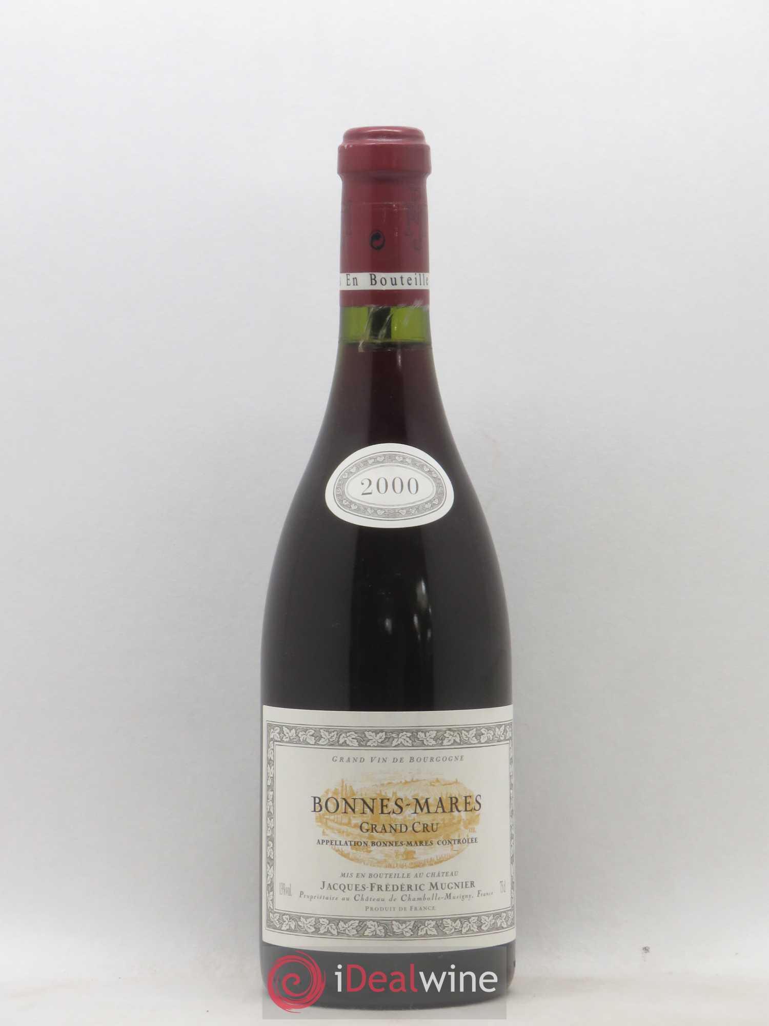 Bonnes-Mares Grand Cru Jacques-Frédéric Mugnier 2000 - Lot de 1 bouteille - 0