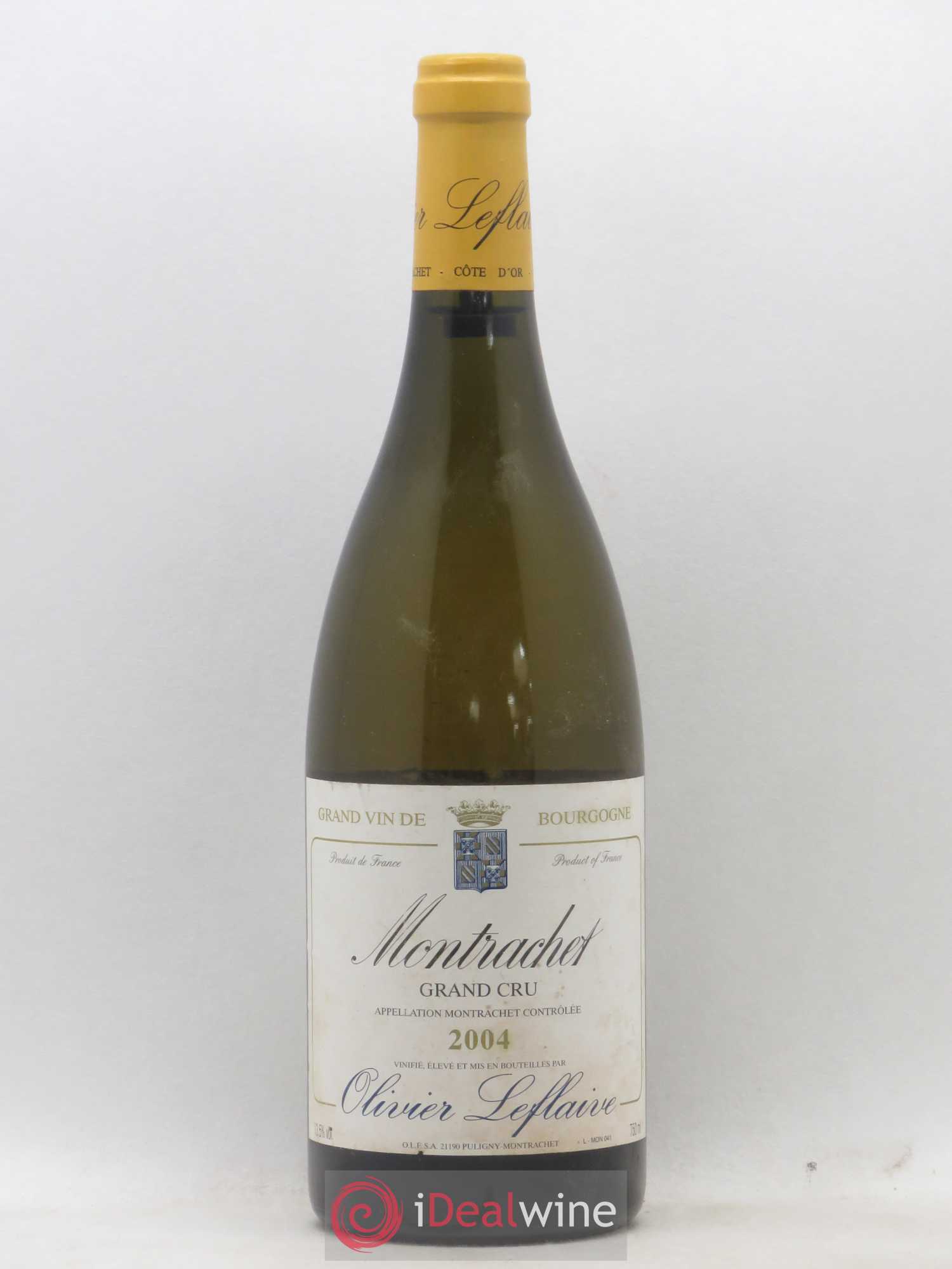 Montrachet Grand Cru Olivier Leflaive 2004 - Lot de 1 bouteille - 0