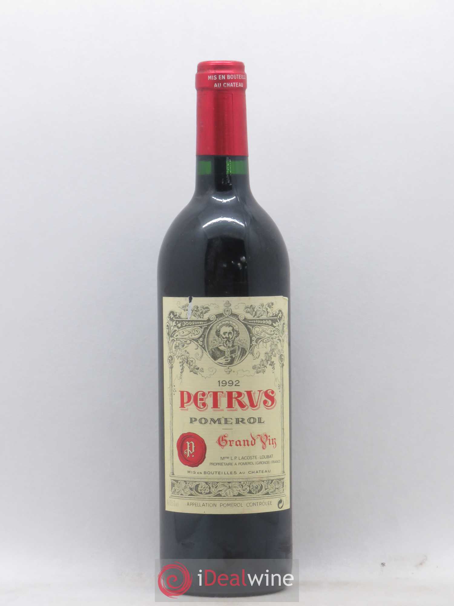 Petrus 1992 - Lot de 1 bouteille - 0