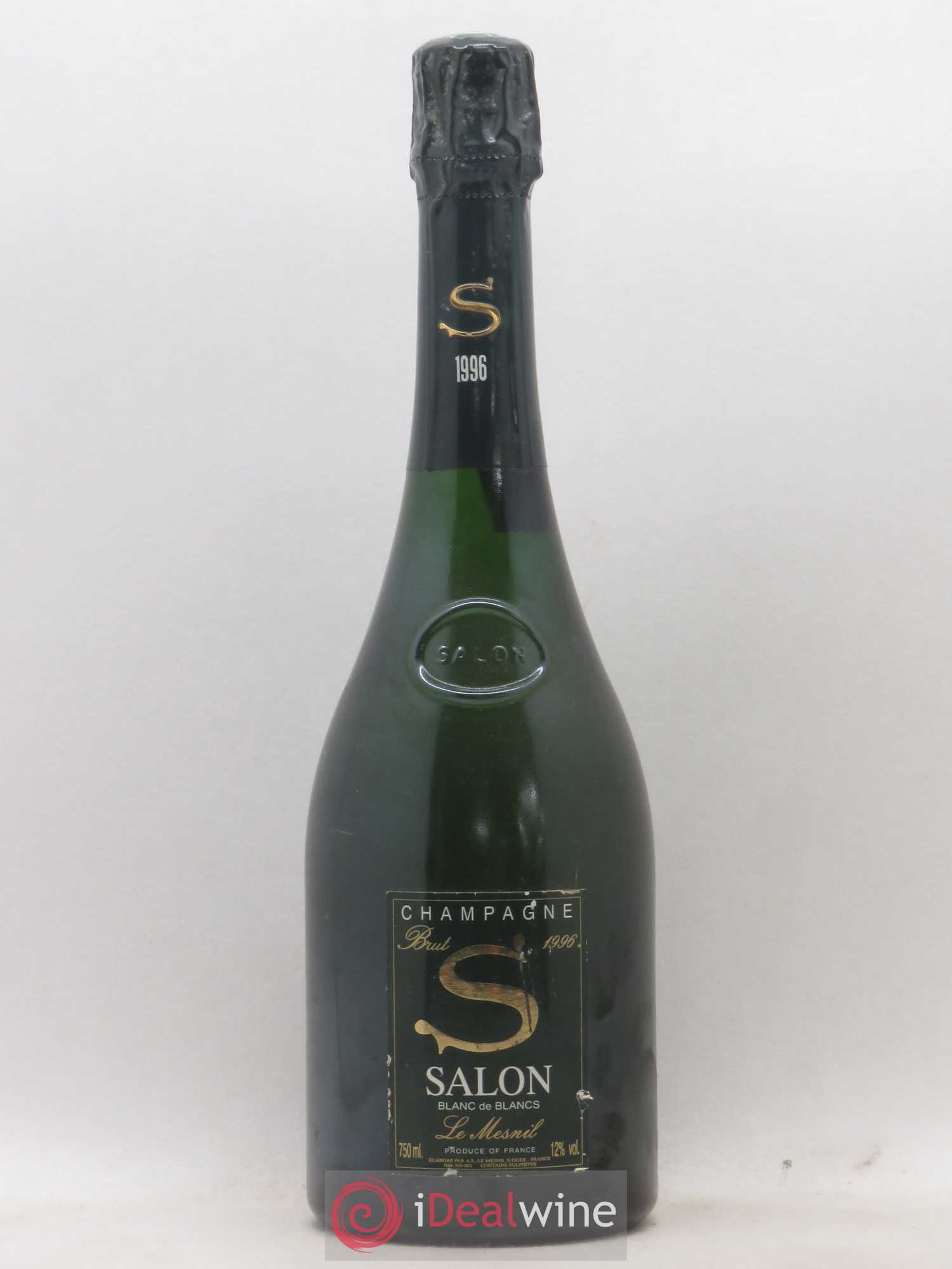 Cuvée S Salon Brut Blanc de Blanc 1996 - Posten von 1 Flasche - 0