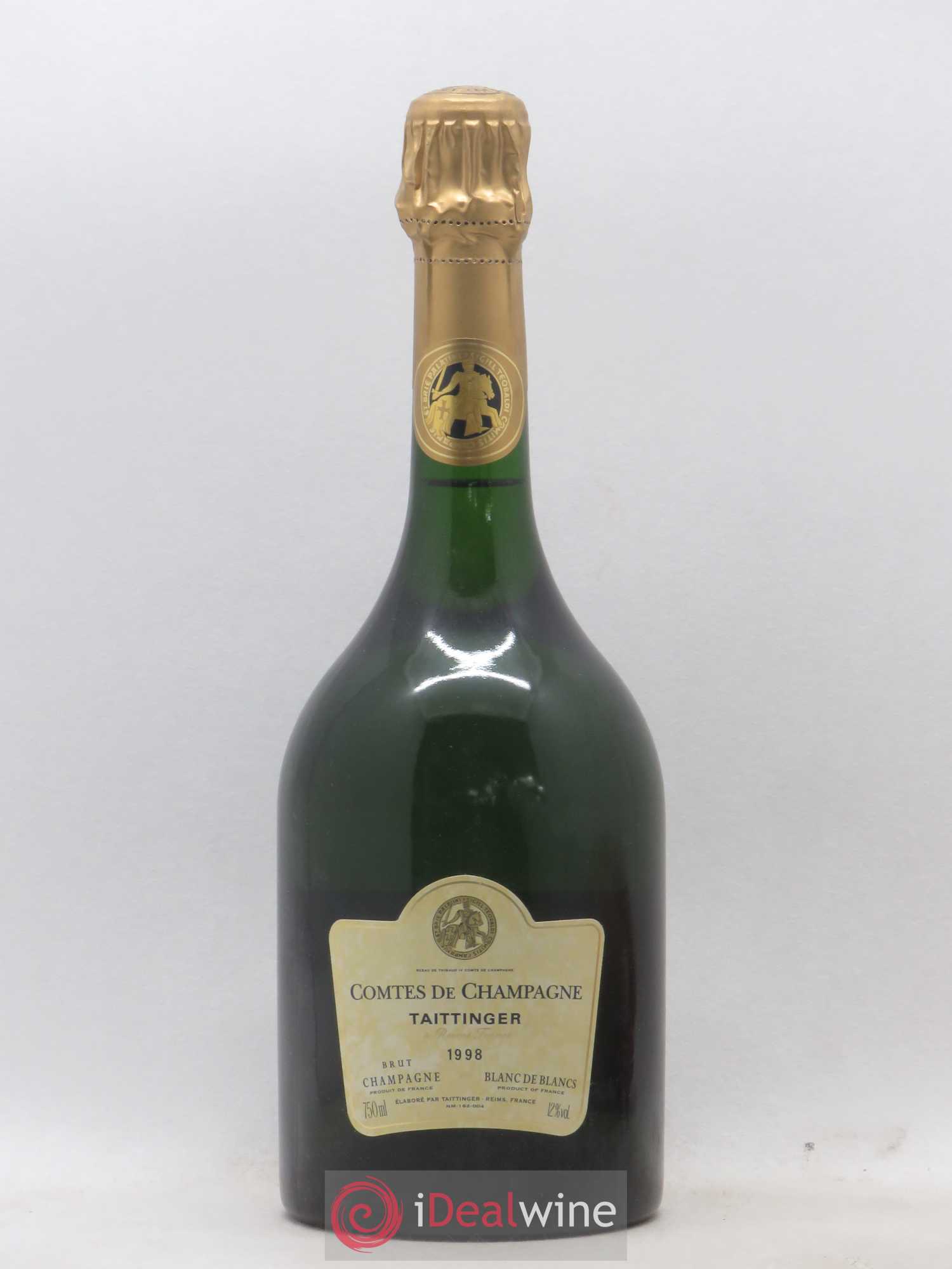 Comtes de Champagne Taittinger 1998 - Lot de 1 bouteille - 0