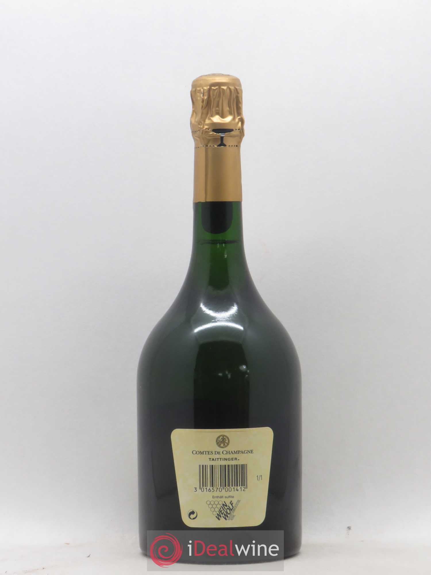 Comtes de Champagne Taittinger Brut Blanc de Blanc 1998 - Lot de 1 bouteille - 1