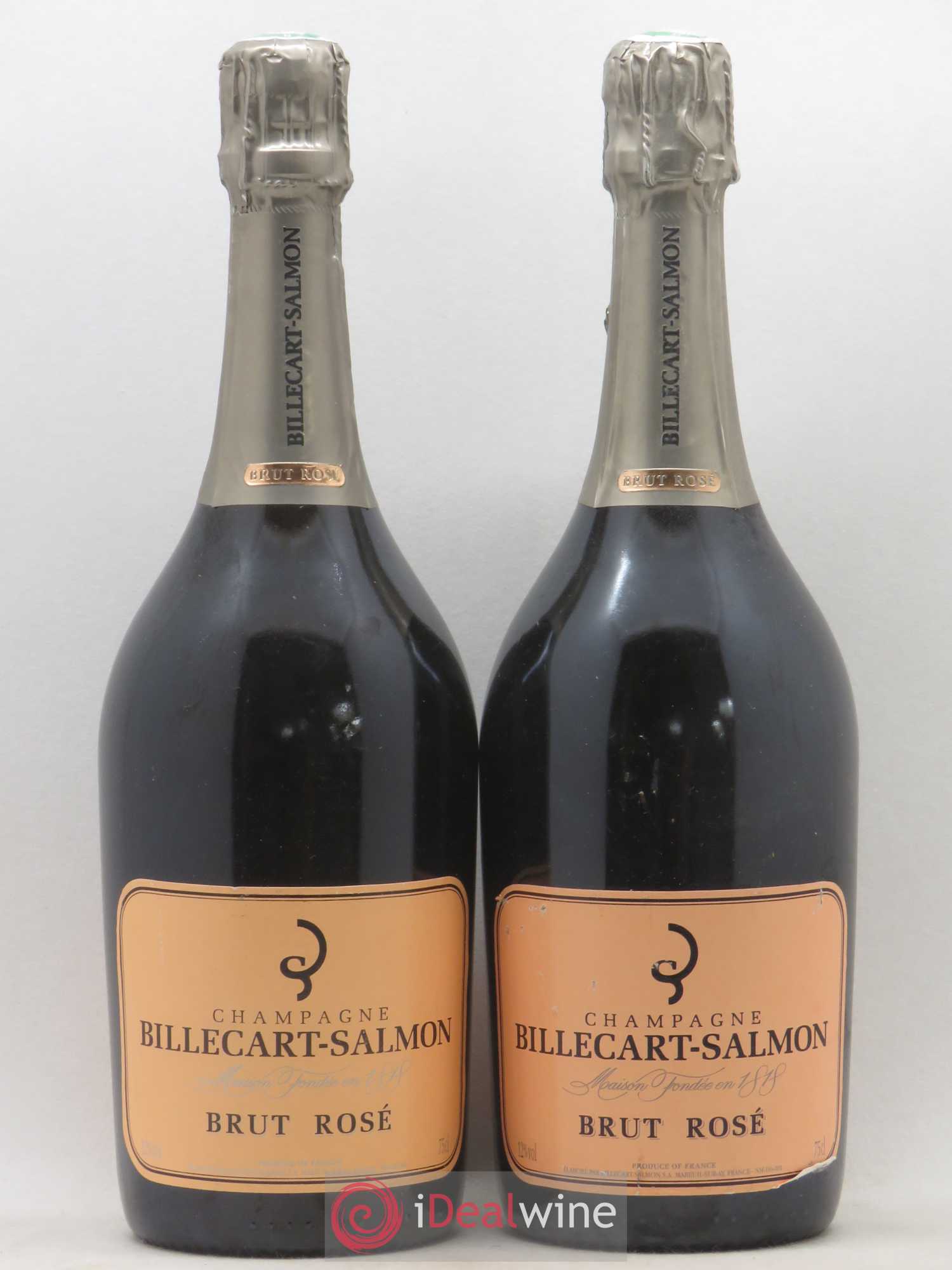 Rosé Billecart-Salmon Brut - Lot of 2 bottles - 0