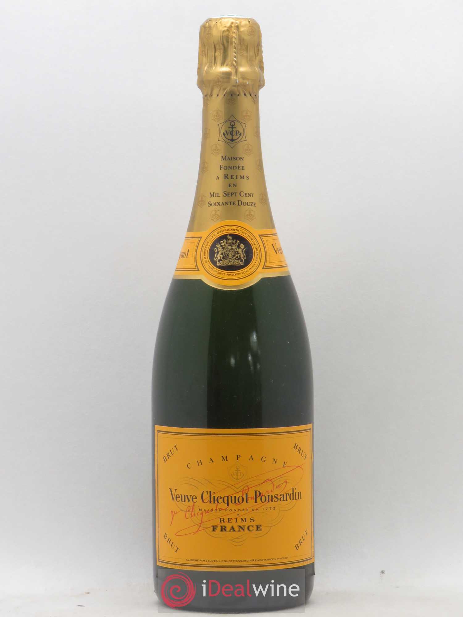 Brut Réserve Veuve Clicquot - Lot de 1 bouteille - 0