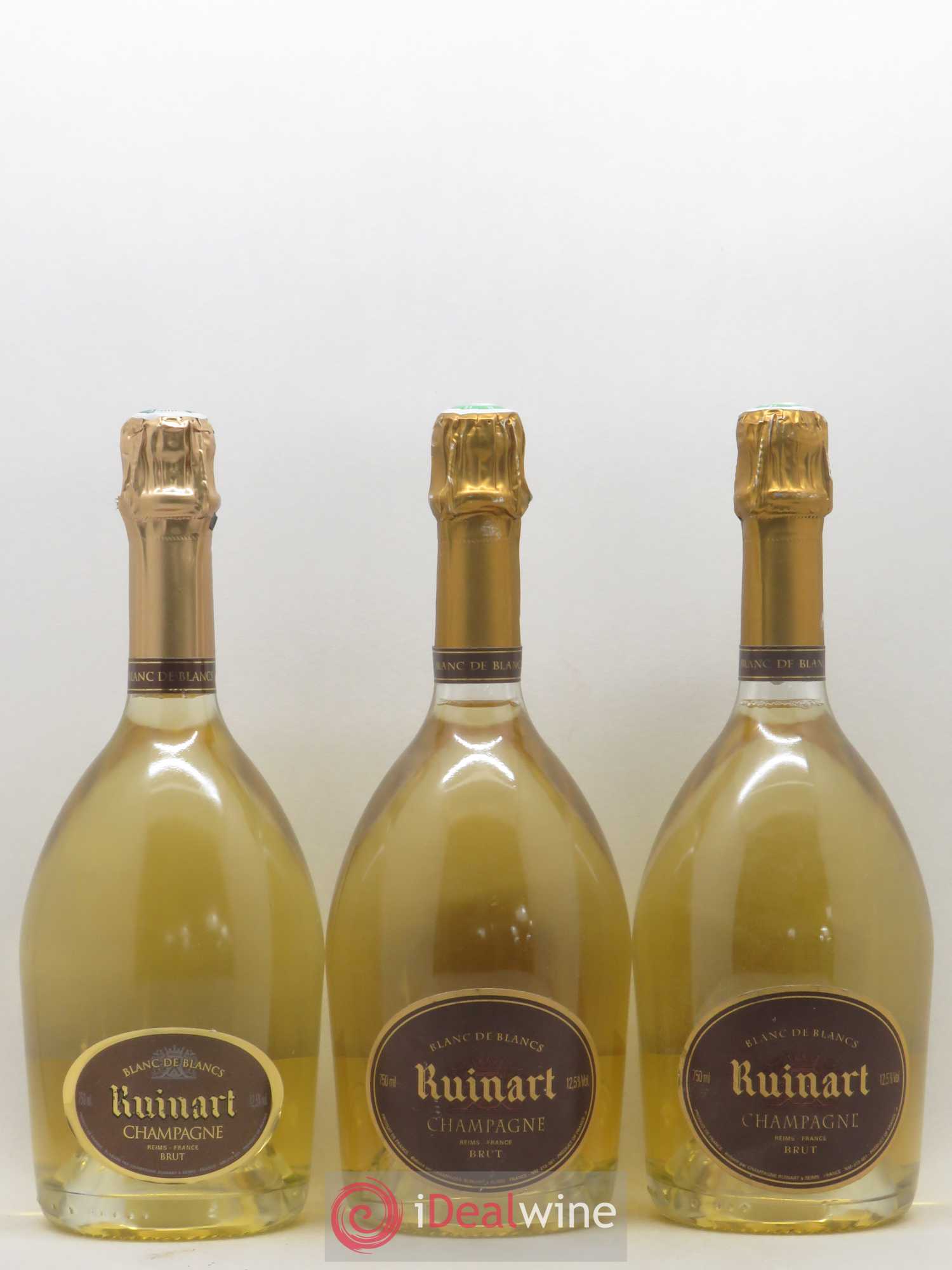 Blanc de Blancs Brut Ruinart Brut - Lot de 3 bouteilles - 0