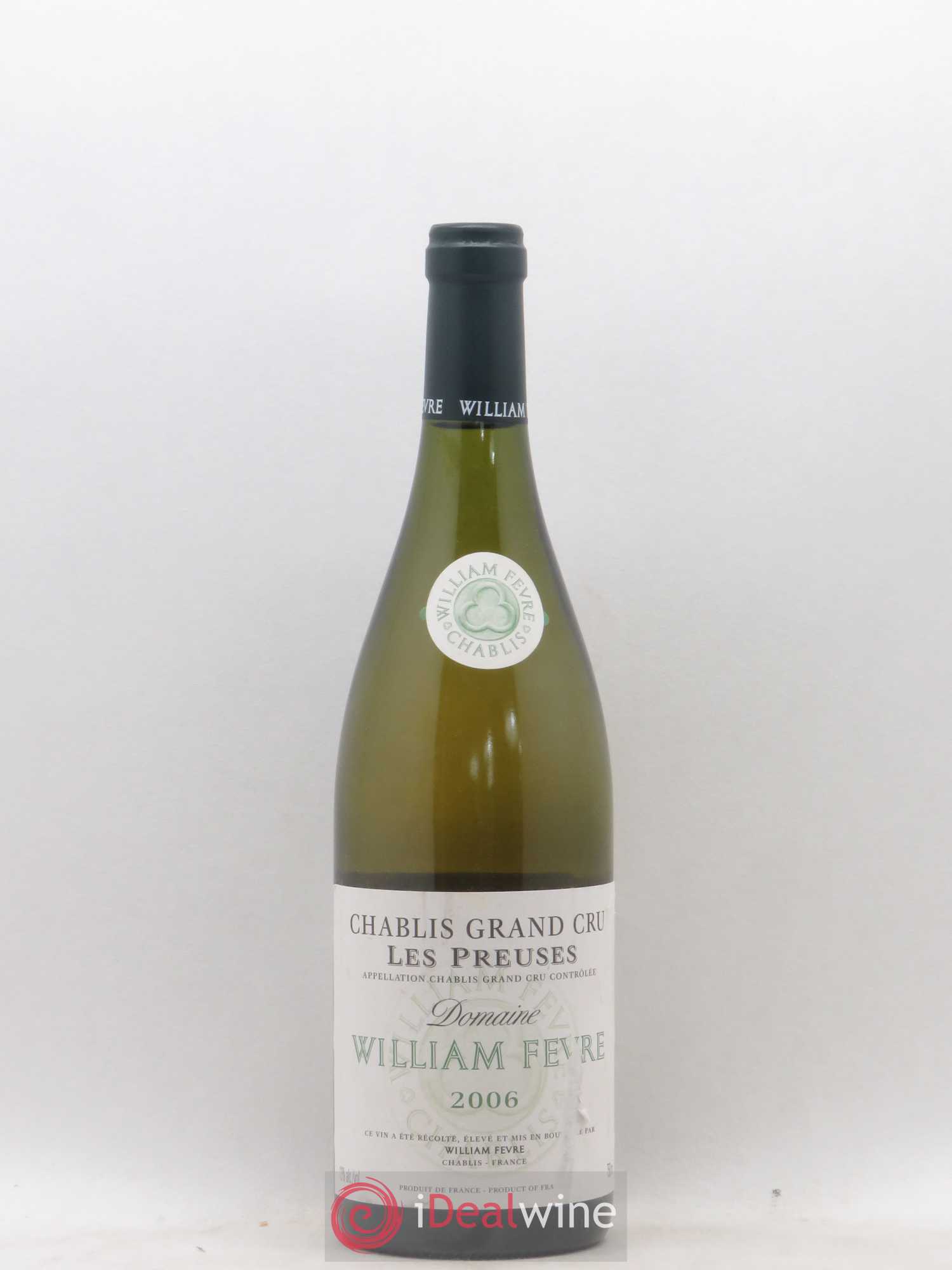 Chablis Grand Cru les Preuses William Fèvre 2006 - Lot de 1 bouteille - 0