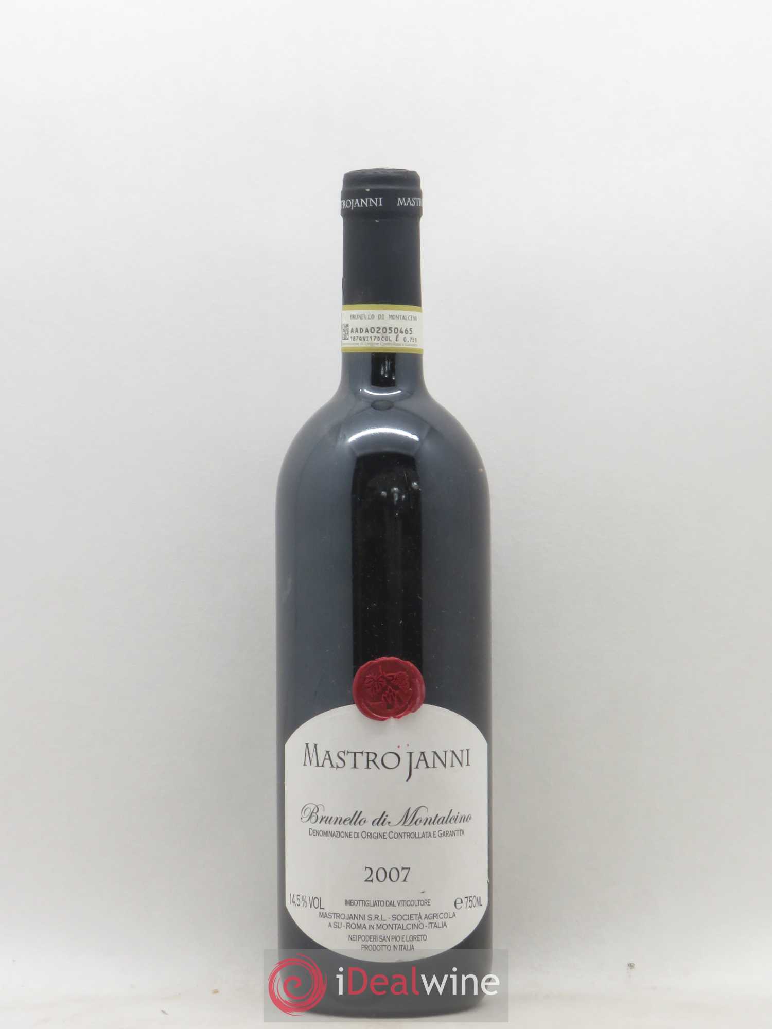 Brunello di Montalcino Mastro Janni 2007 - Lot de 1 bouteille - 0