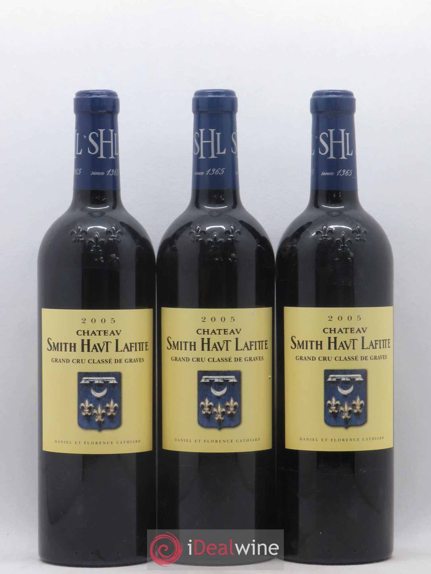 Château Smith Haut Lafitte Cru Classé de Graves 2005 - Lot de 3 bouteilles - 0