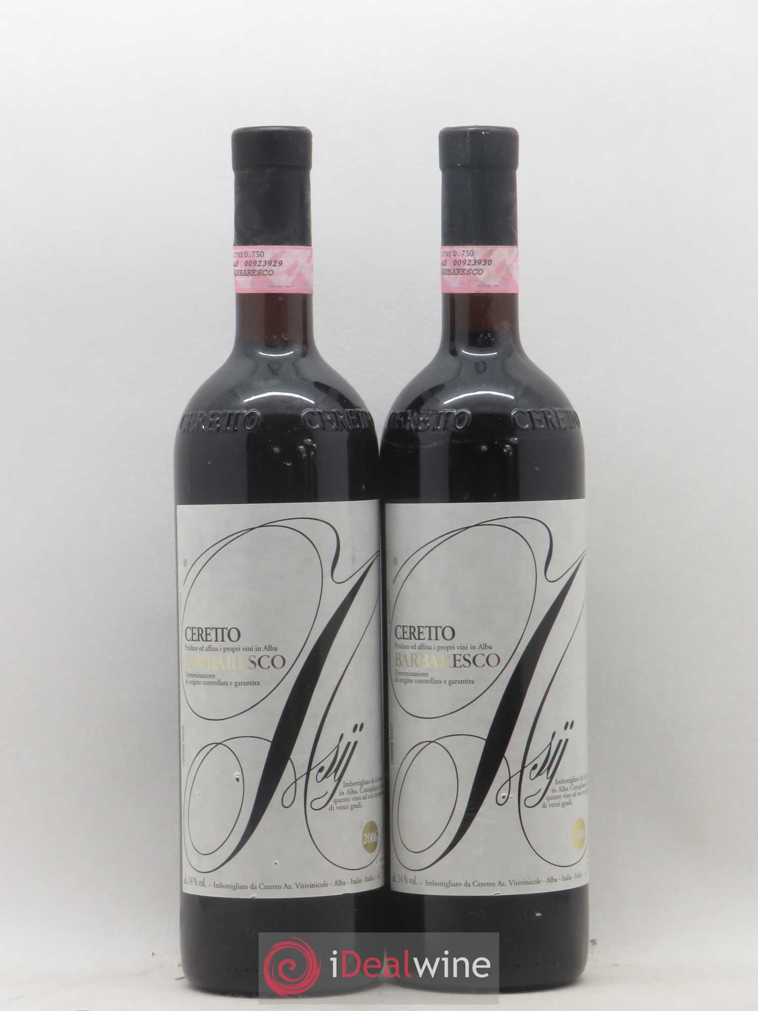 Barbaresco DOCG Asij Ceretto 2006 - Lot de 2 bouteilles - 0