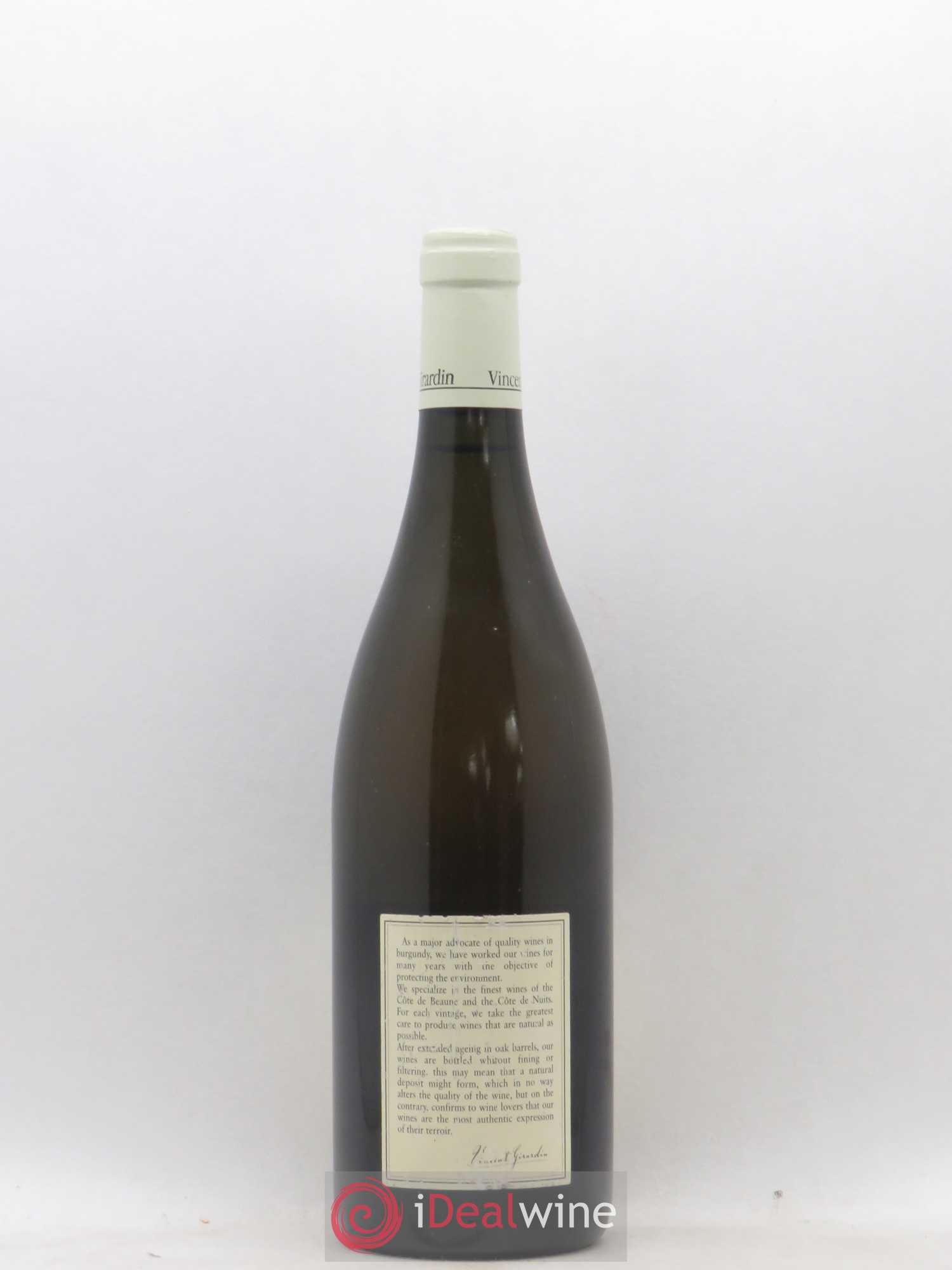 Chevalier-Montrachet Grand Cru Vincent Girardin 2000 - Lot de 1 bouteille - 1