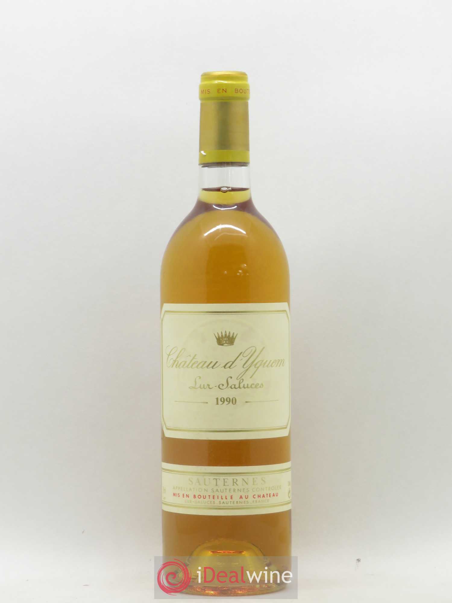Château d' Yquem 1er Cru Classé Supérieur 1990 - Lotto di 1 bottiglia - 0
