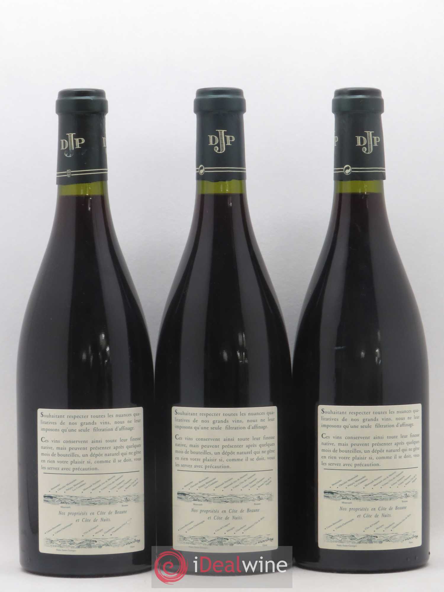 Chambertin Grand Cru Jacques Prieur (Domaine) 2002 - Lot de 3 bouteilles - 1