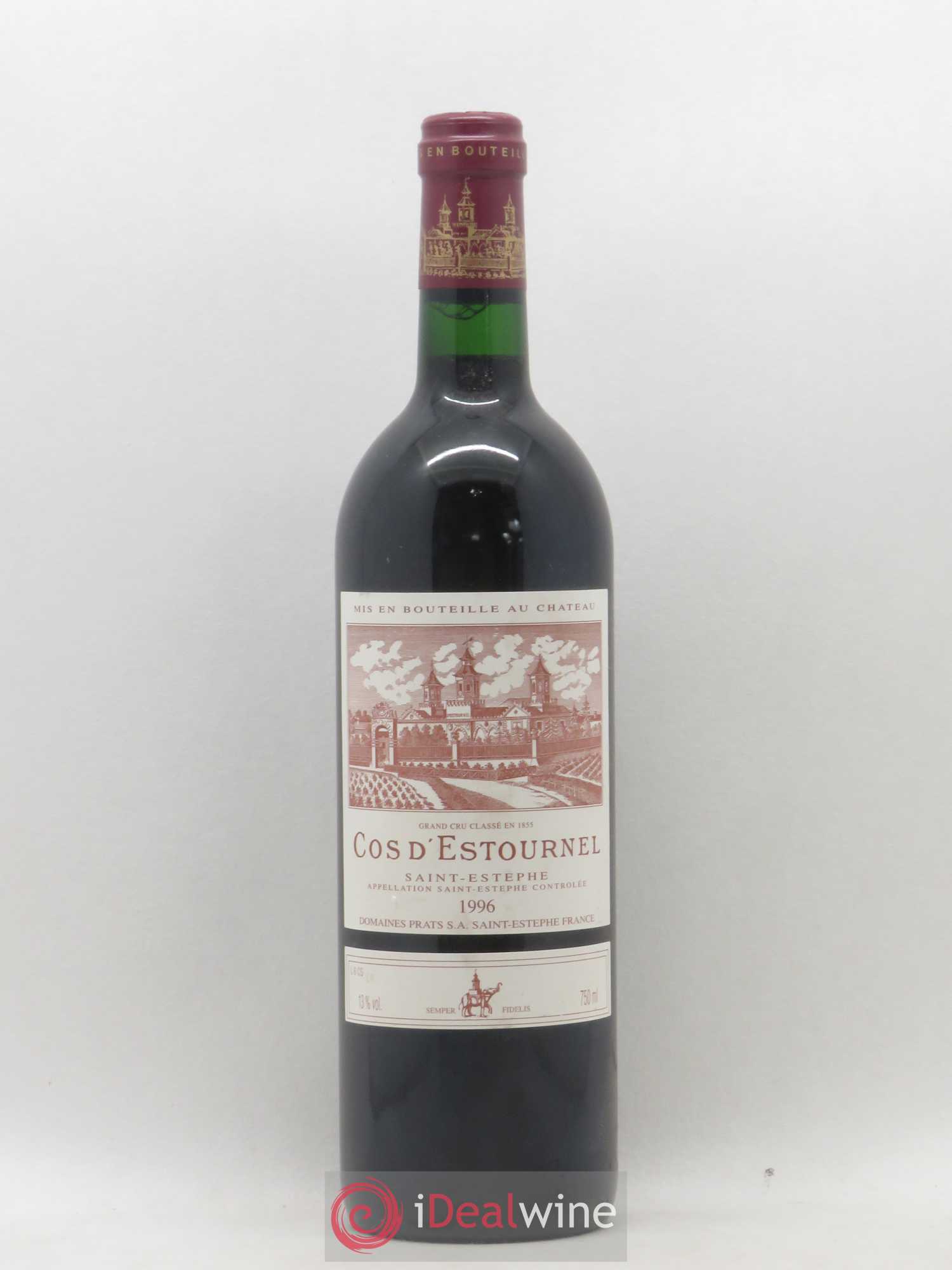Cos d'Estournel 2ème Grand Cru Classé 1996 - Lot de 1 bouteille - 0
