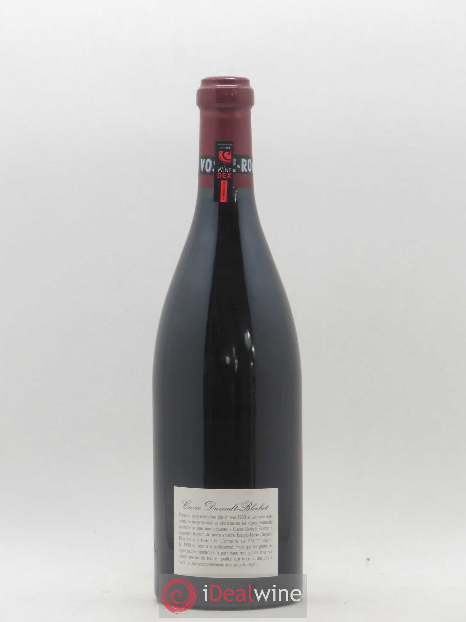 Vosne-Romanée 1er Cru Cuvée Duvault Blochet Domaine de la Romanée-Conti 1999 - Lot de 1 bouteille - 1