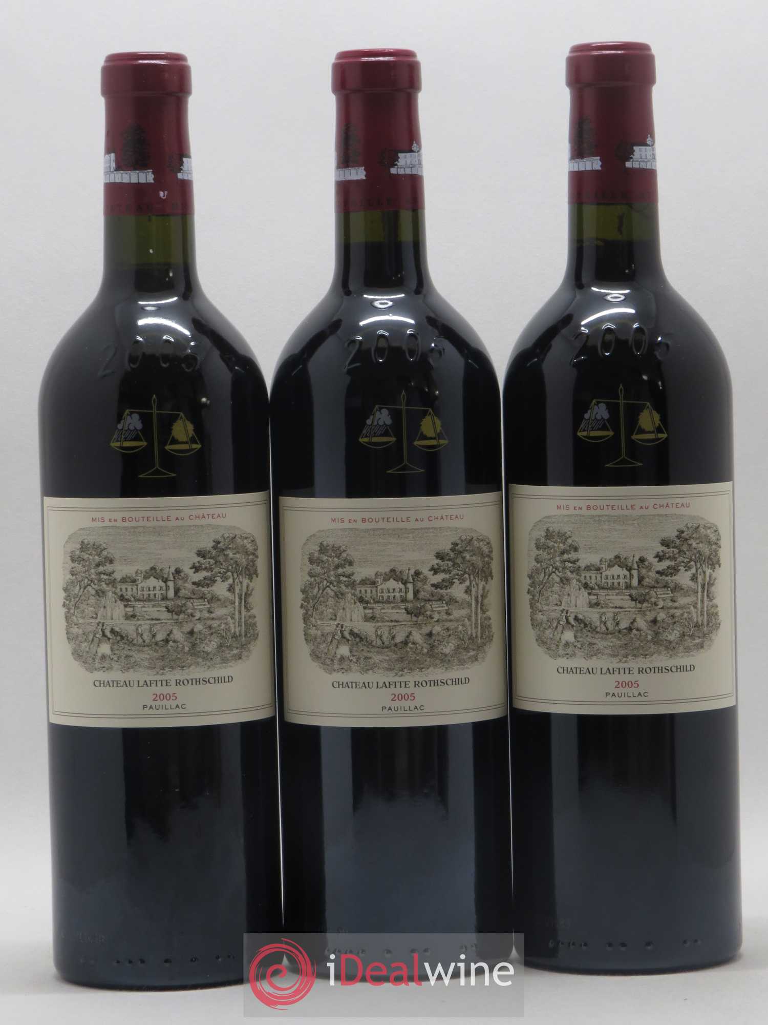 Château Lafite Rothschild 1er Grand Cru Classé 2005 - Lot de 6 bouteilles - 3