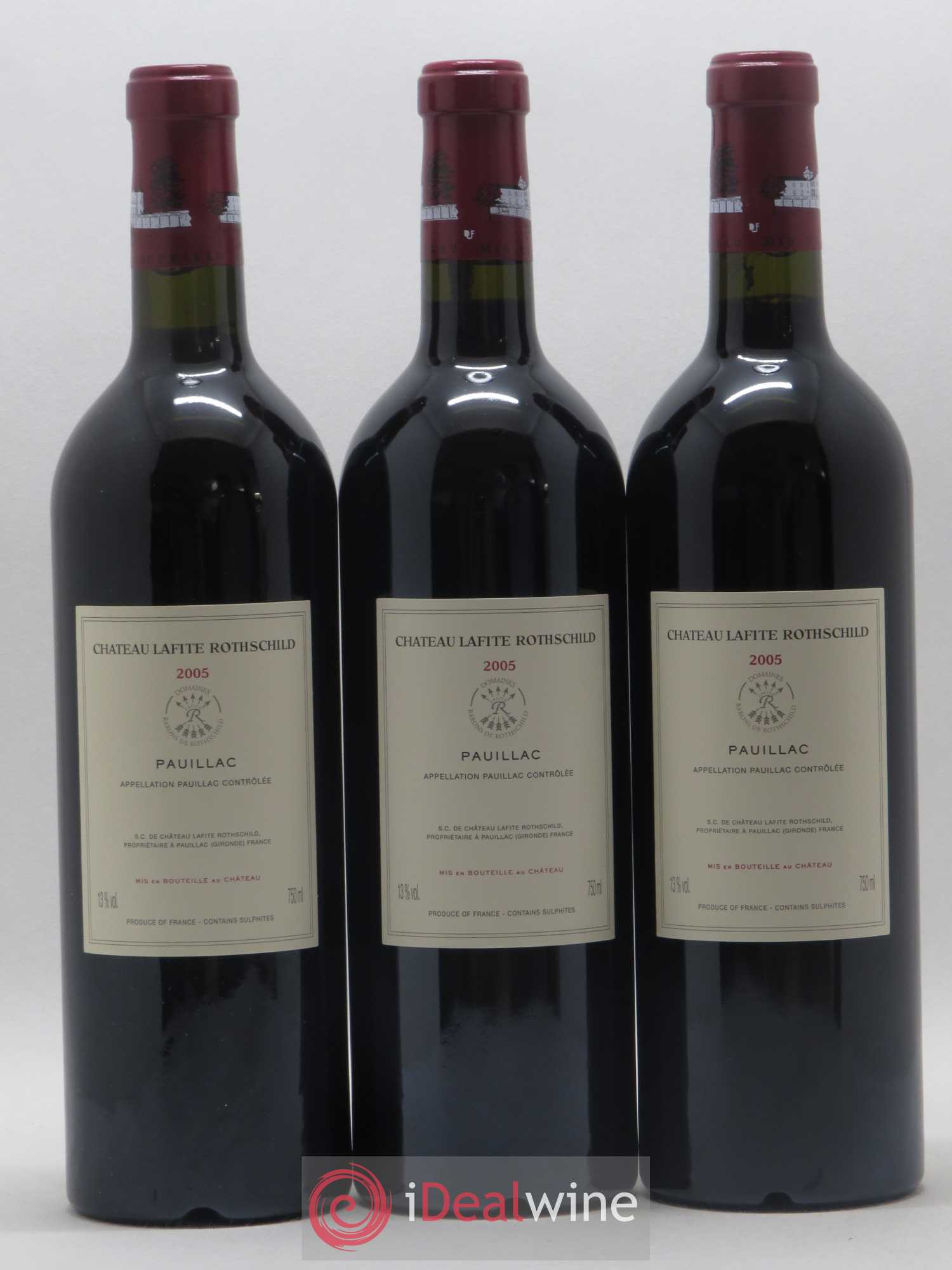 Château Lafite Rothschild 1er Grand Cru Classé 2005 - Lot de 6 bouteilles - 4